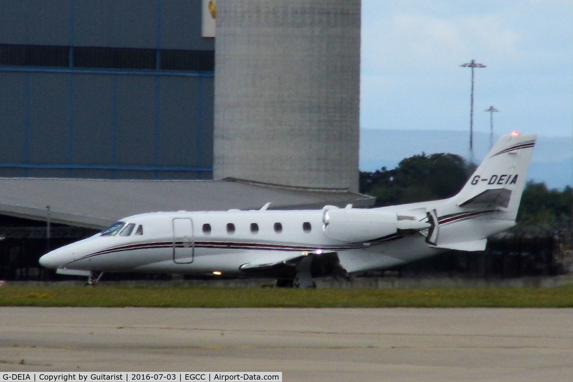 G-DEIA, 2012 Cessna 560XL Citation XLS+ C/N 560-6119, At Manchester