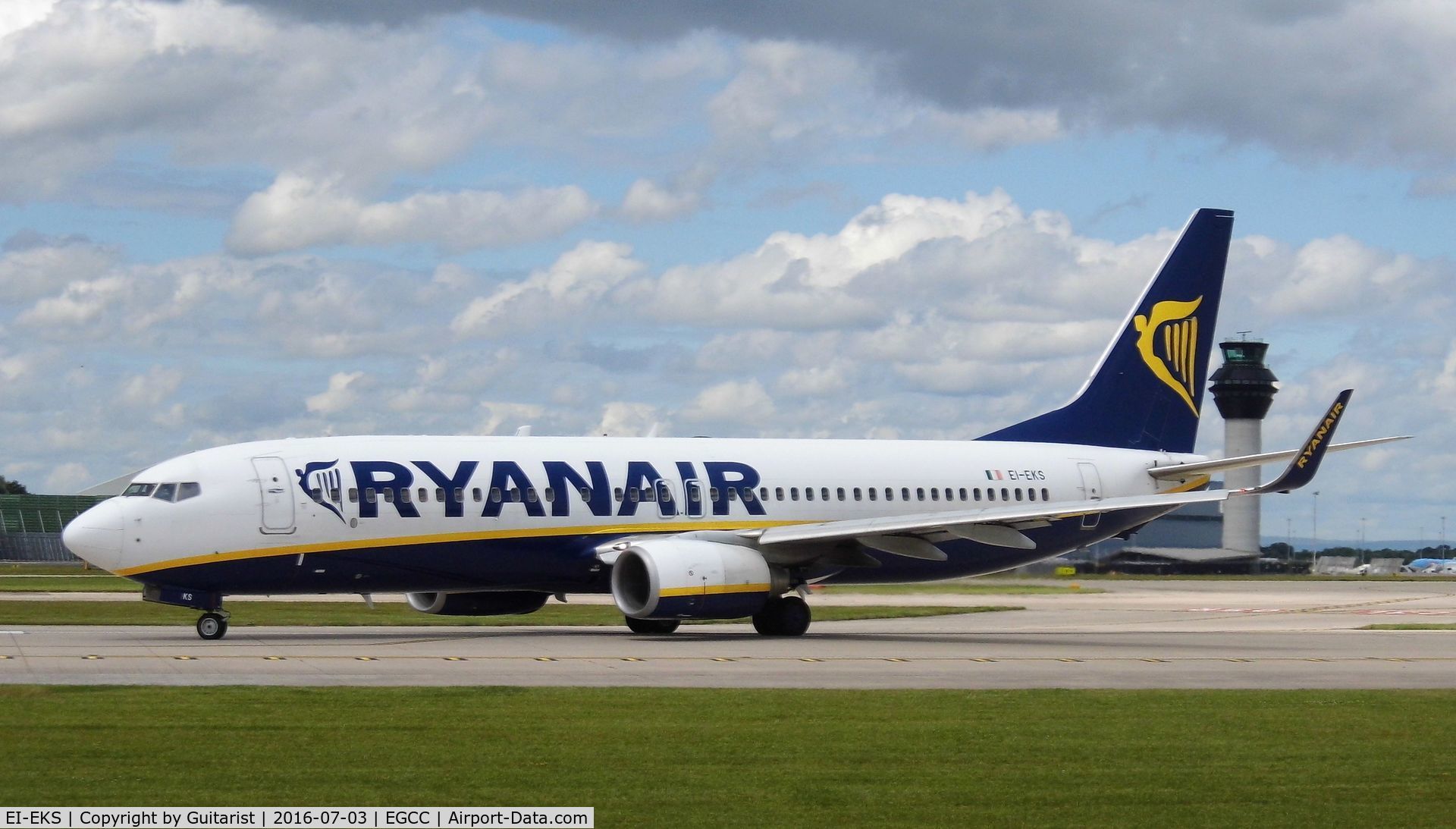 EI-EKS, 2010 Boeing 737-8AS C/N 38504, At Manchester