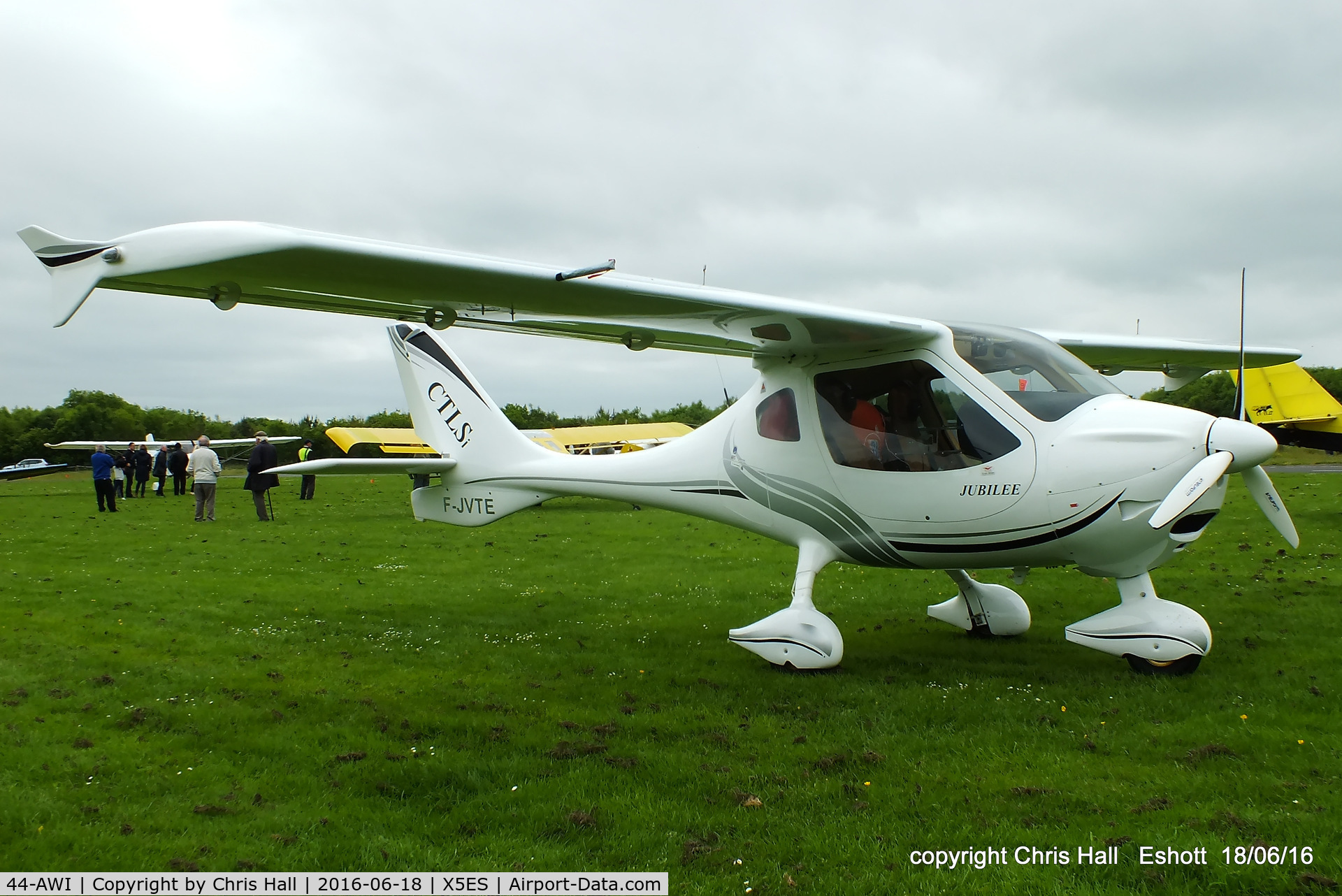 44-AWI, 2013 Flight Design CTLSi Jubilee C/N Not found 44-AWI, at the Great North Fly in. Eshott