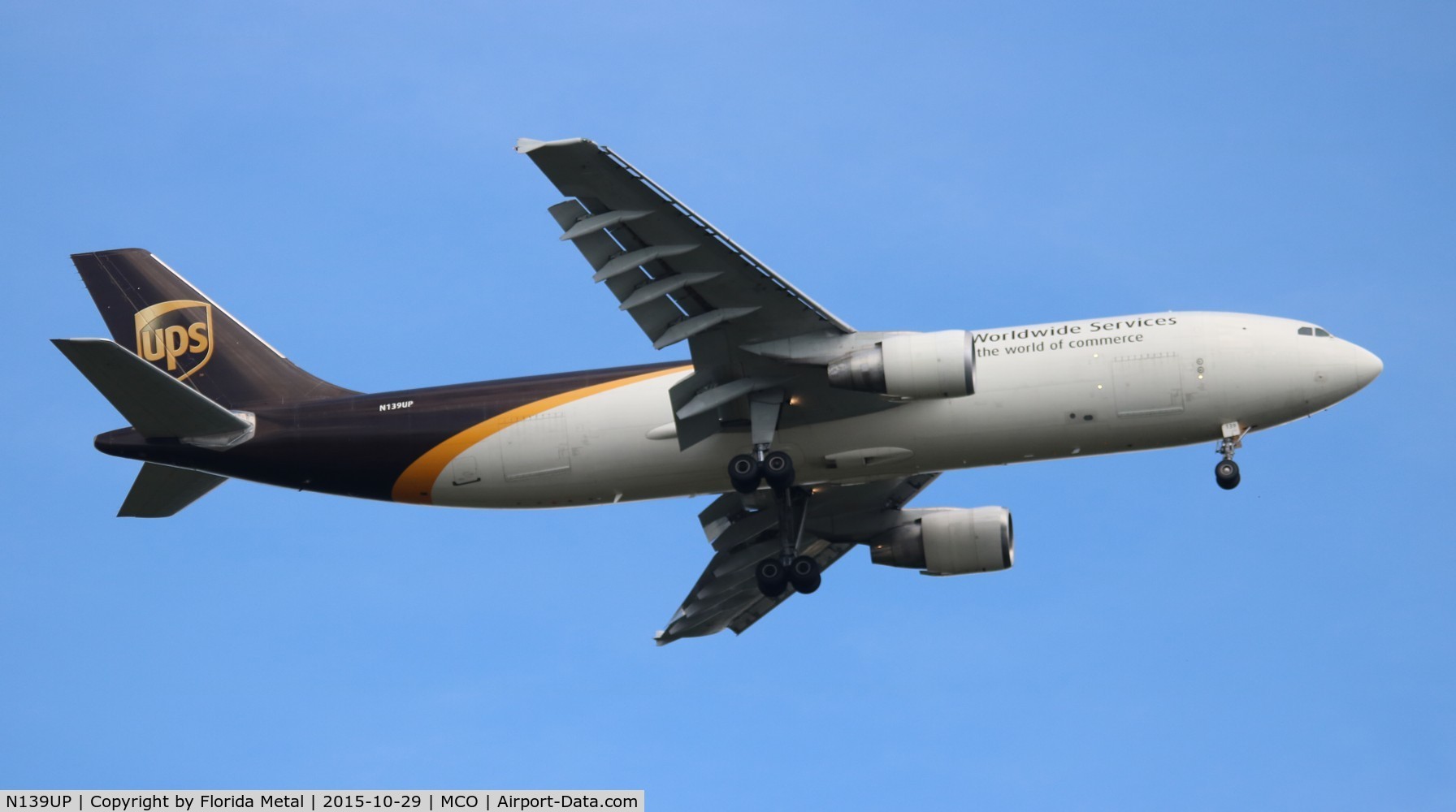 N139UP, 2001 Airbus A300F4-622R(F) C/N 0822, UPS A300