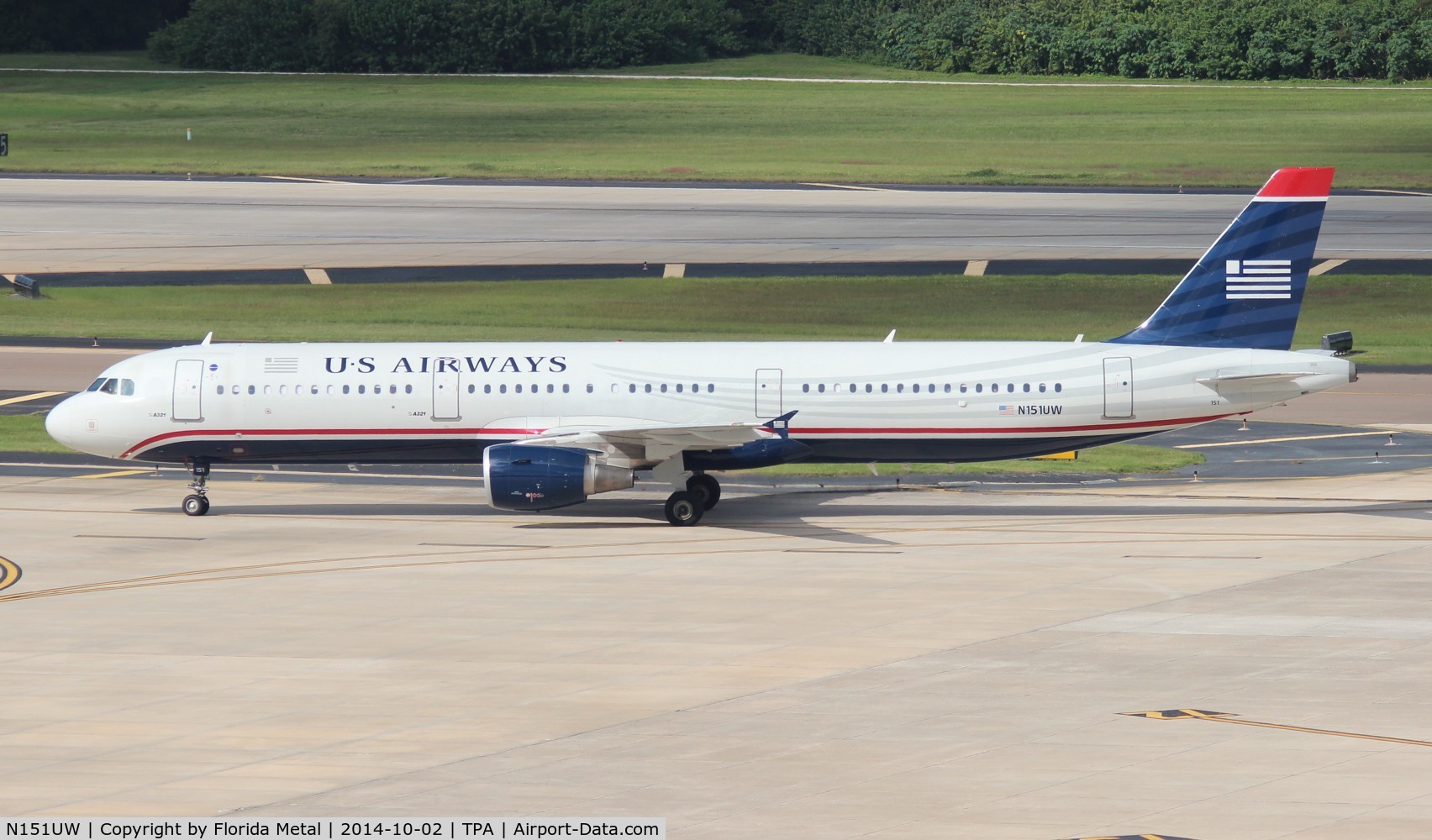 N151UW, 2013 Airbus A321-211 C/N 5513, US Airways