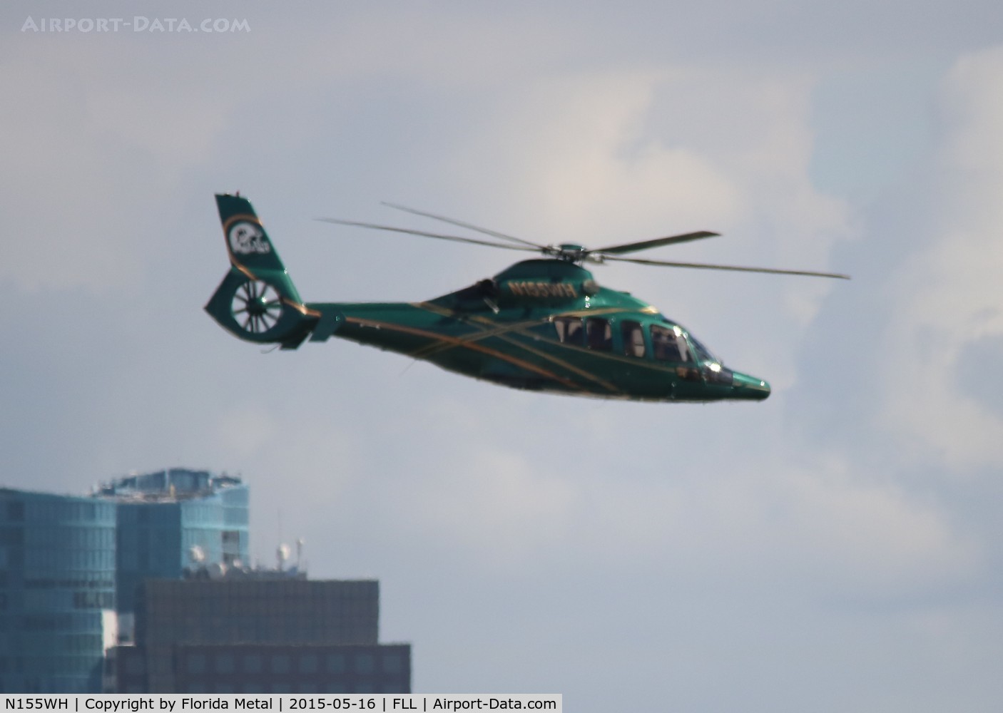 N155WH, 2000 Eurocopter EC-155B C/N 6563, Miami Dolphins