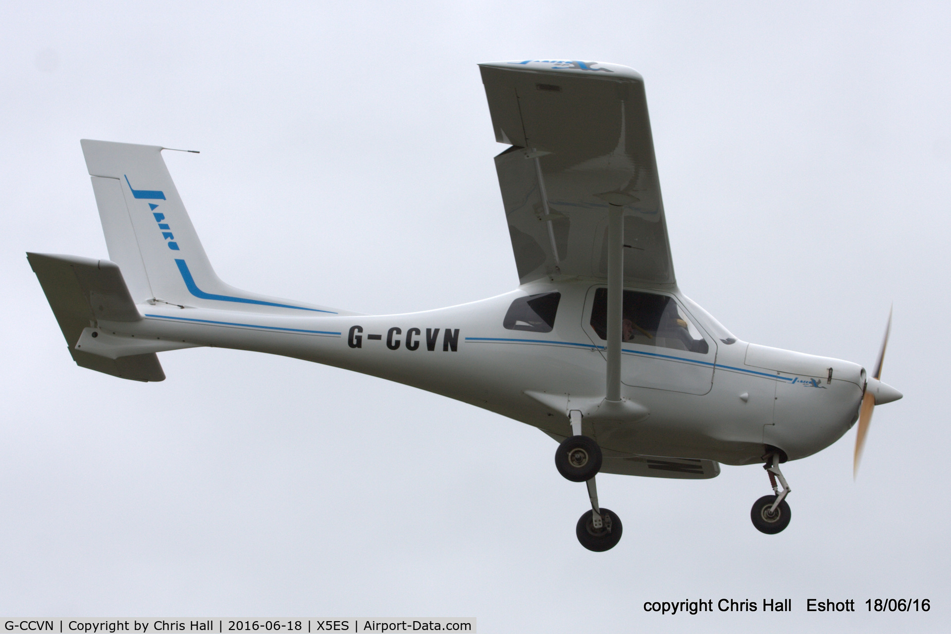 G-CCVN, 2004 Jabiru SP-470 C/N PFA 274B-13677, at the Great North Fly in. Eshott