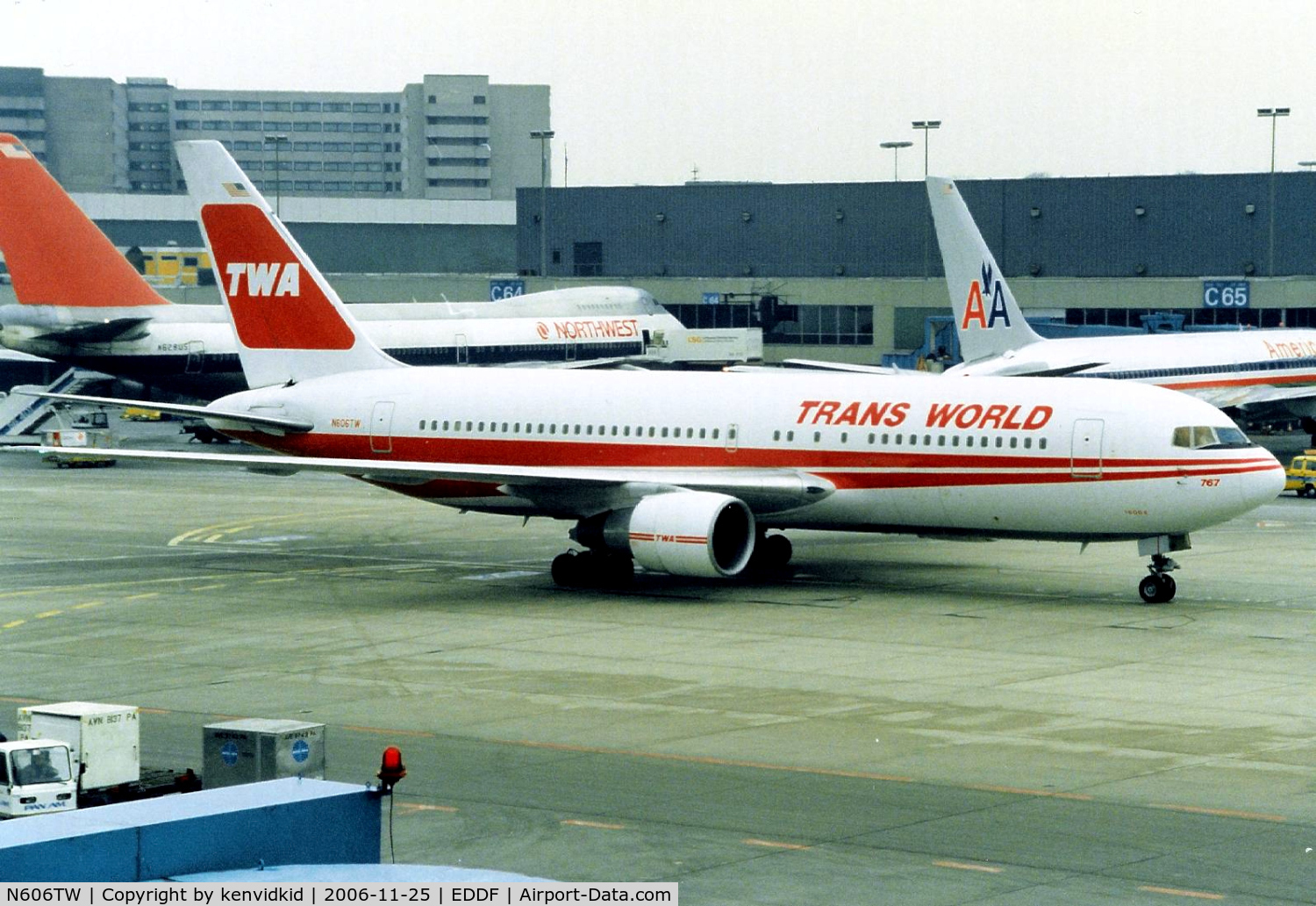 N606TW, 1983 Boeing 767-231 C/N 22569, TWA