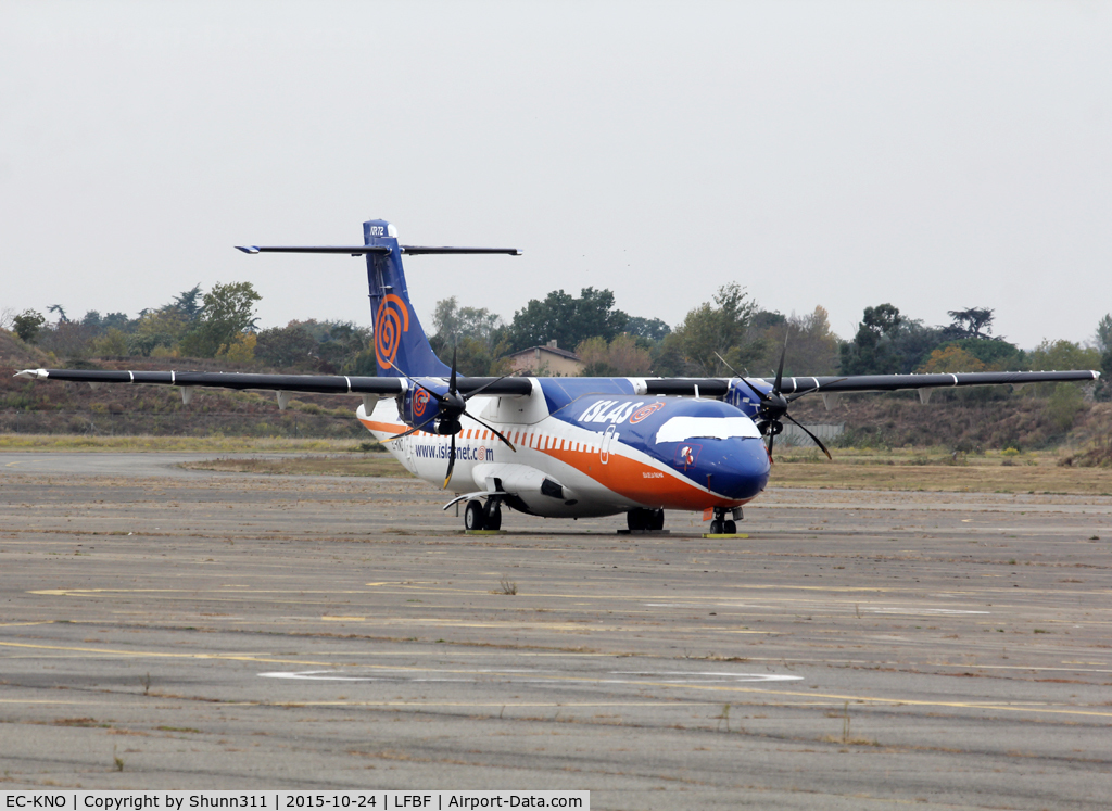 EC-KNO, 2008 ATR 72-212A C/N 770, Permanently stored @ LFBF