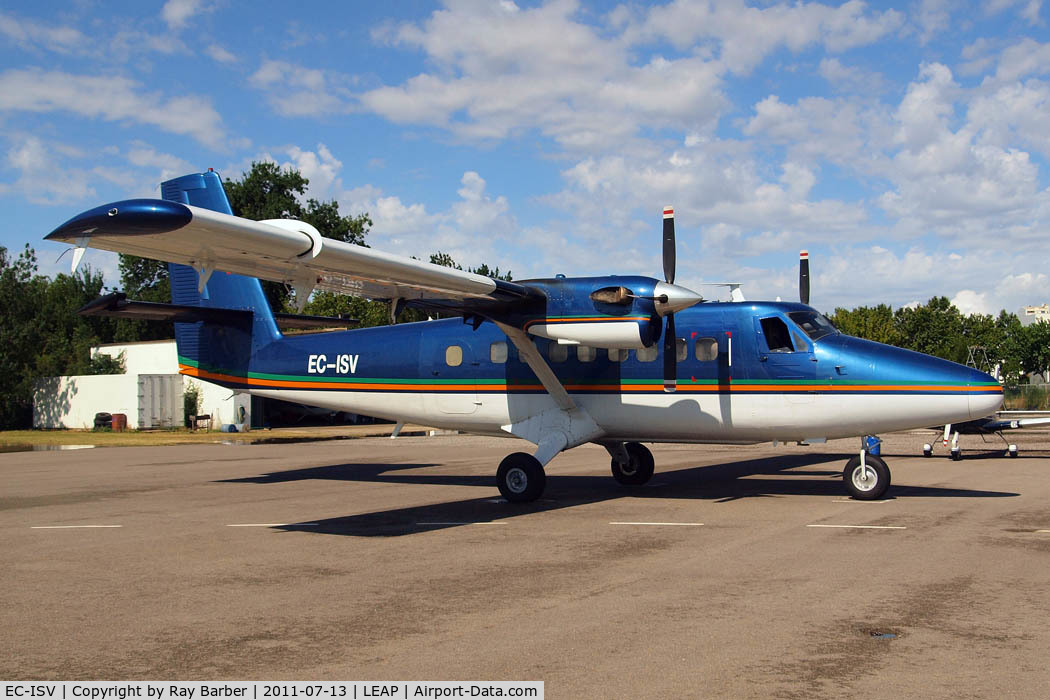 EC-ISV, De Havilland Canada DHC-6-200 Twin Otter C/N 205, De Havilland Canada DHC-6-200 Twin Otter [205] (Skydive Empuriabrava) Empuriabrava~EC 13/07/2011