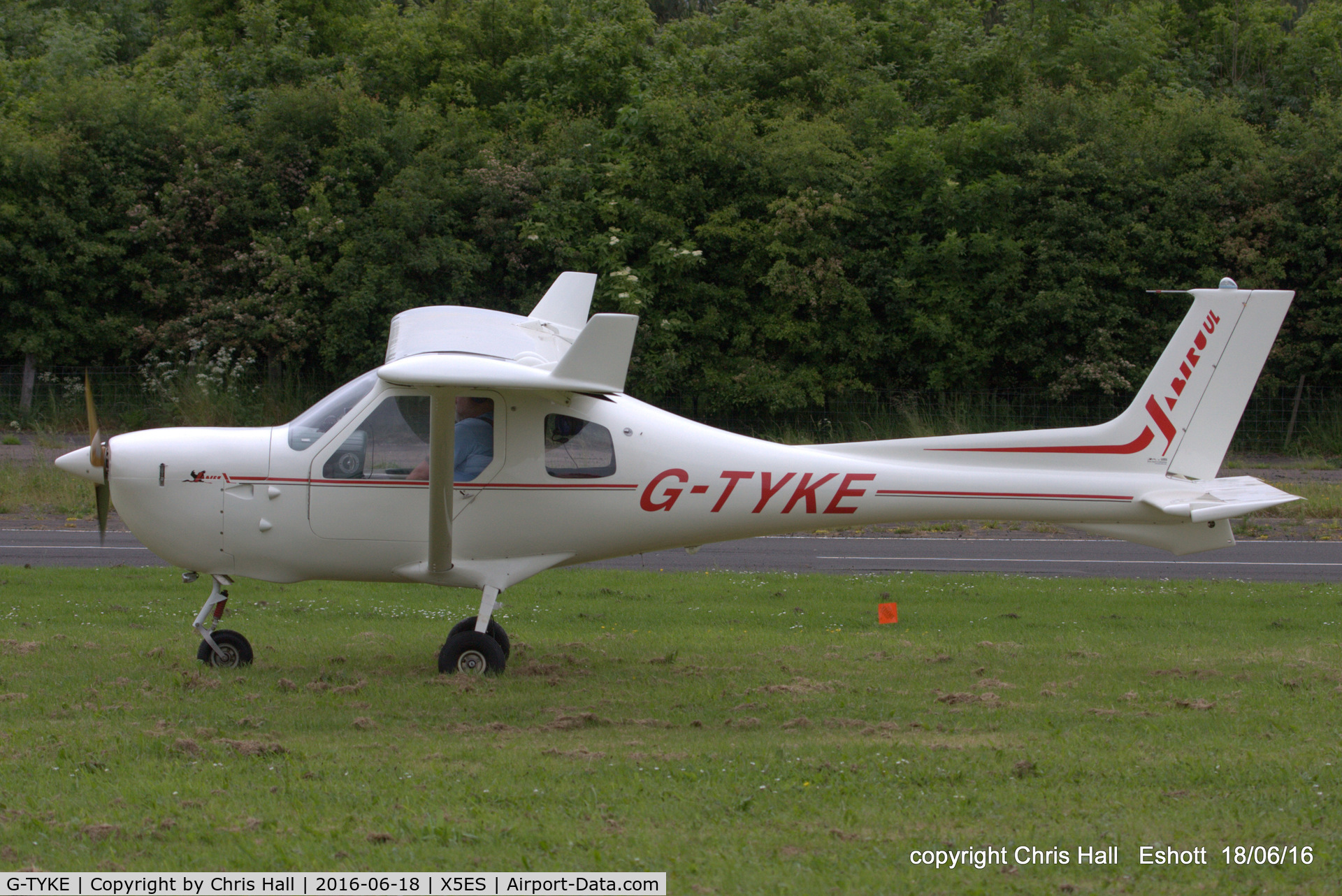 G-TYKE, 2001 Jabiru UL-450 C/N PFA 274A-13739, at the Great North Fly in. Eshott