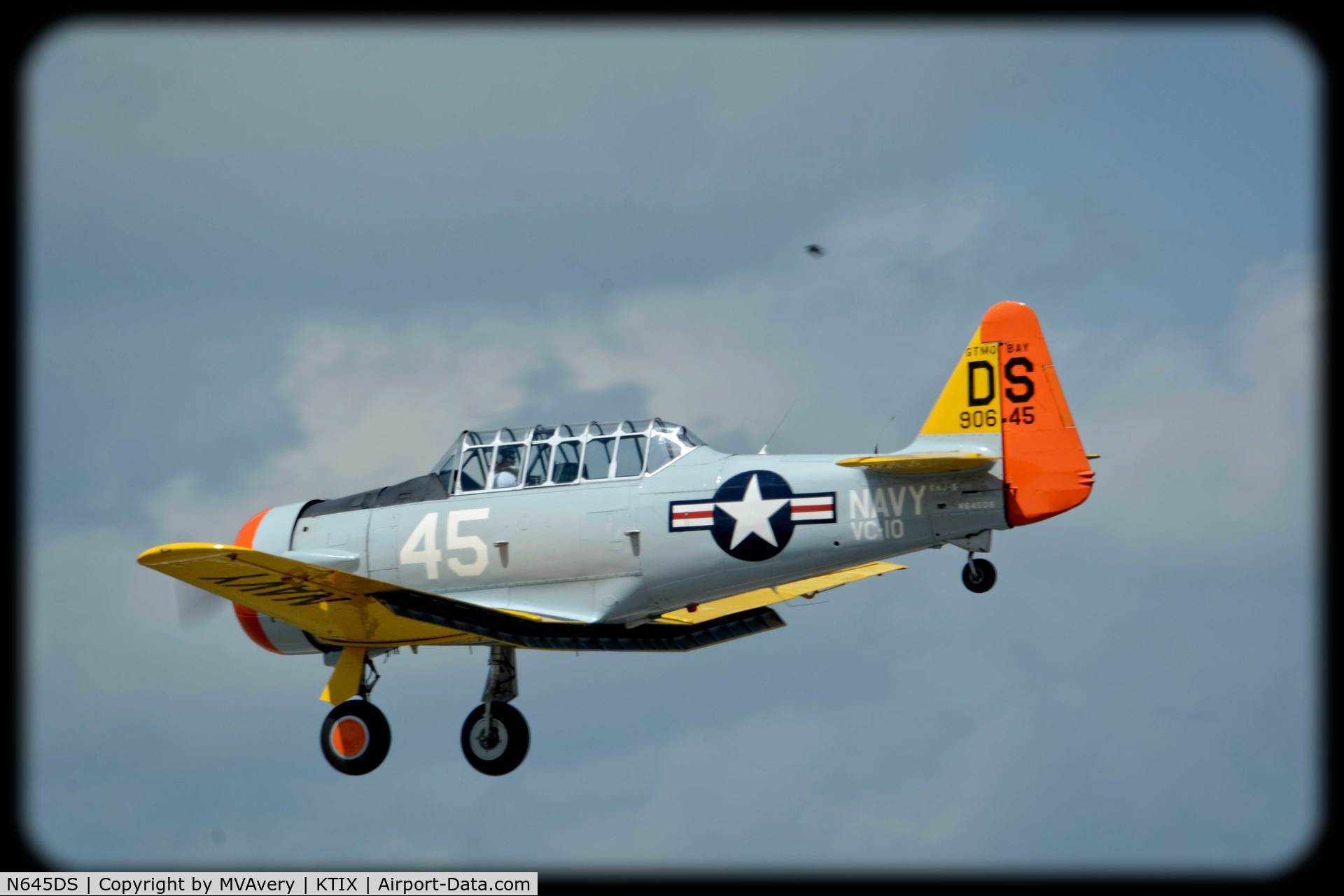 N645DS, 1944 North American SNJ-5 Texan Texan C/N 88-17678, 2015 Tico Air Show