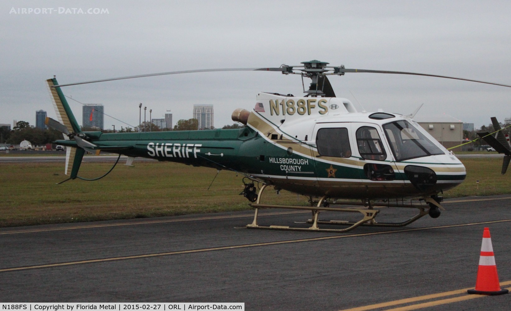 N188FS, 2014 Airbus Helicopters AS-350B-2 Ecureuil C/N 7863, Hillsborough County Sheriff