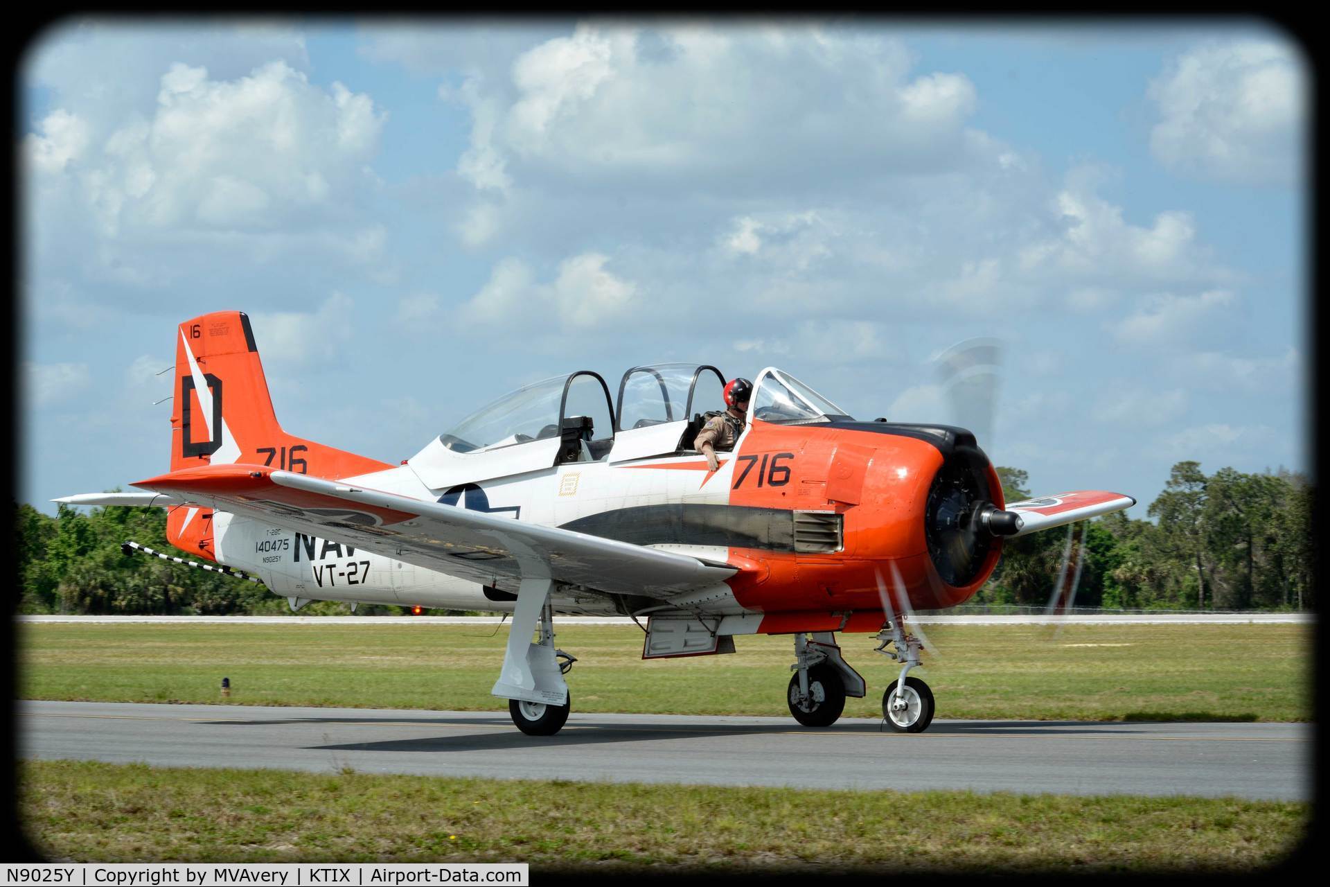 N9025Y, 1956 North American T-28C Trojan C/N 226-152, 2015 Tico Air Show