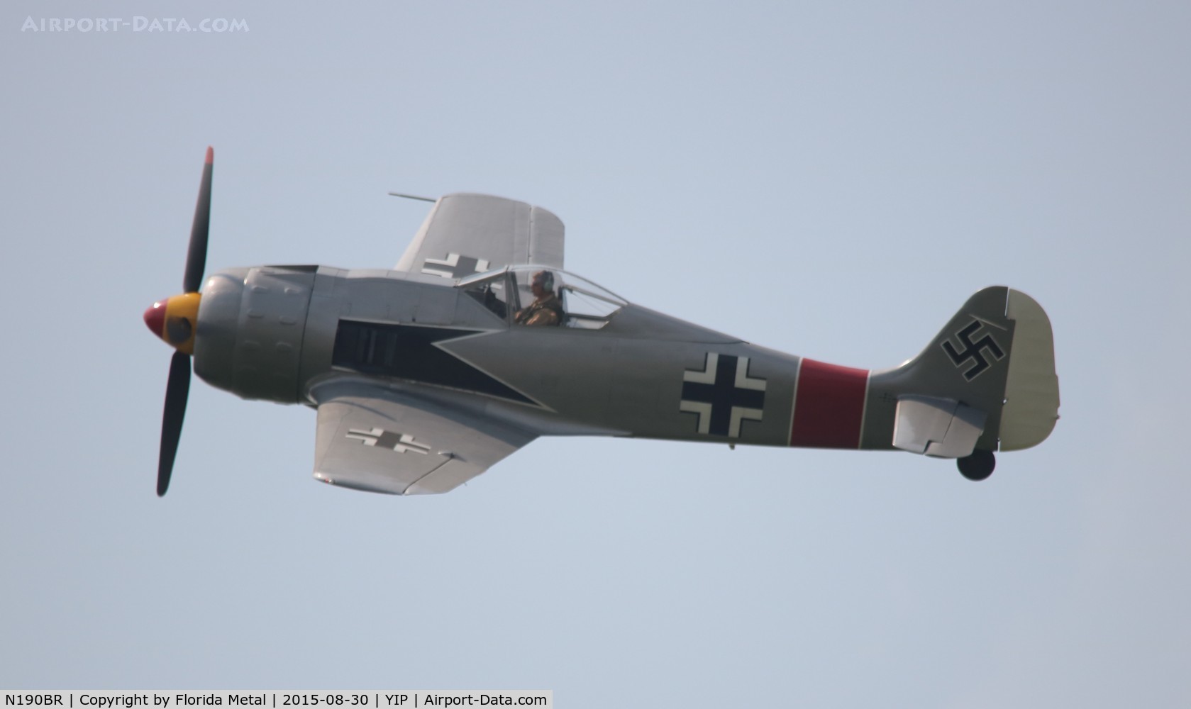 N190BR, Focke-Wulf Fw-190-A8 Replica C/N 005, FW190