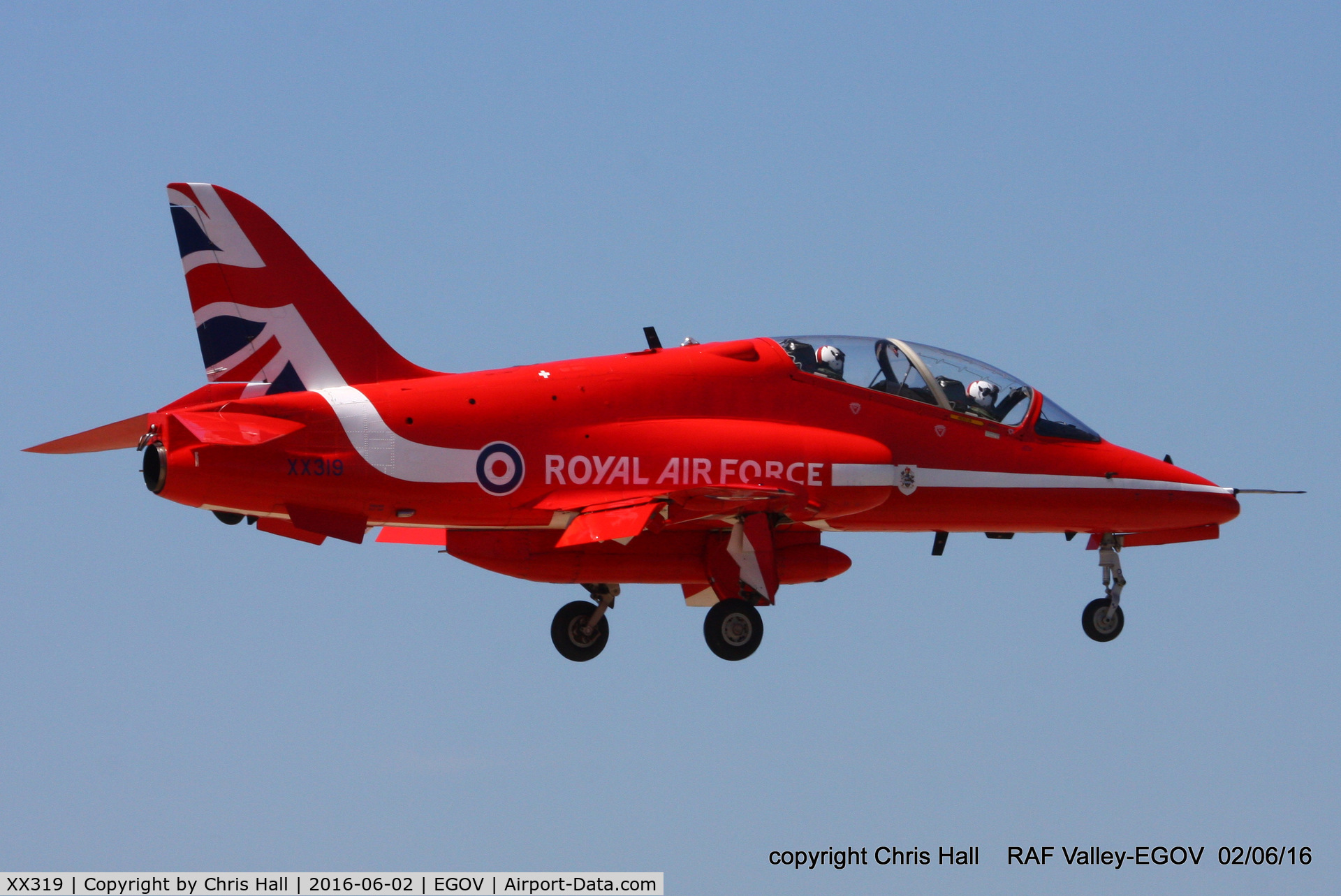 XX319, 1980 Hawker Siddeley Hawk T.1A C/N 162/312144, RAF Valley Families Day