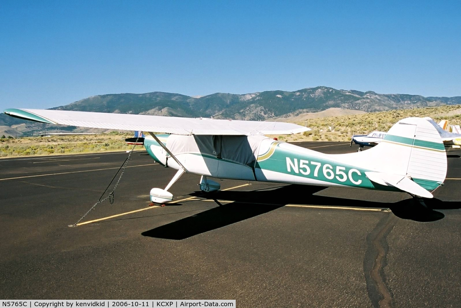 N5765C, 1950 Cessna 170A C/N 19719, Carson City