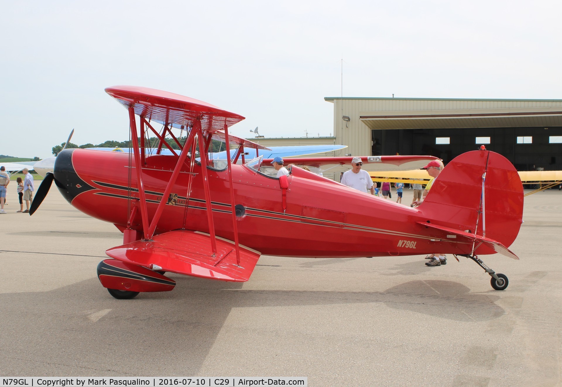 N79GL, 1977 Great Lakes 2T-1A-2 Sport Trainer C/N 0754, Great Lakes AT-1A-2