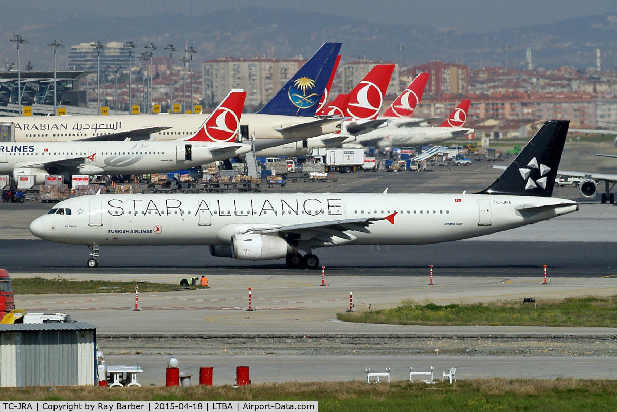 TC-JRA, 2006 Airbus A321-231 C/N 2823, Airbus A321-231 [2823] (THY Turkish Airlines) Istanbul-Ataturk~TC 18/04/2015