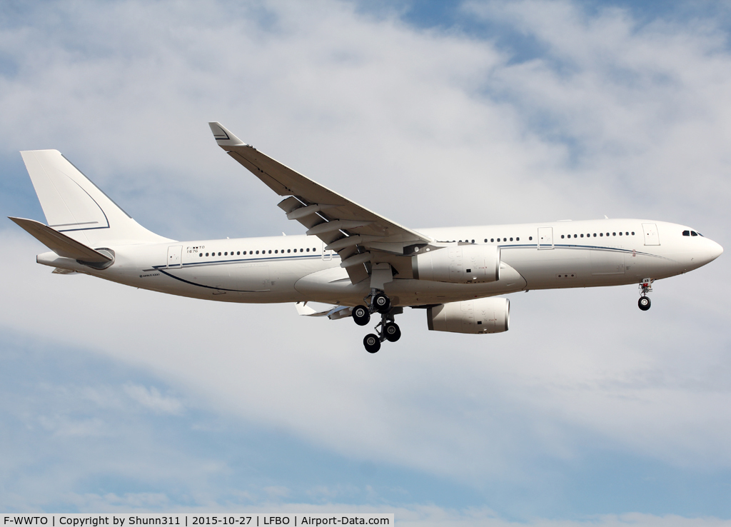 F-WWTO, 2015 Airbus A330-243ACJ C/N 1676, C/n 1676 - To be HZ-AB