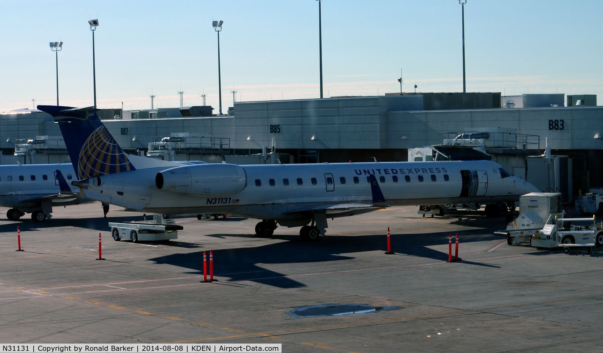 N31131, 2003 Embraer ERJ-145XR (EMB-145XR) C/N 145705, Gate B83 Denver