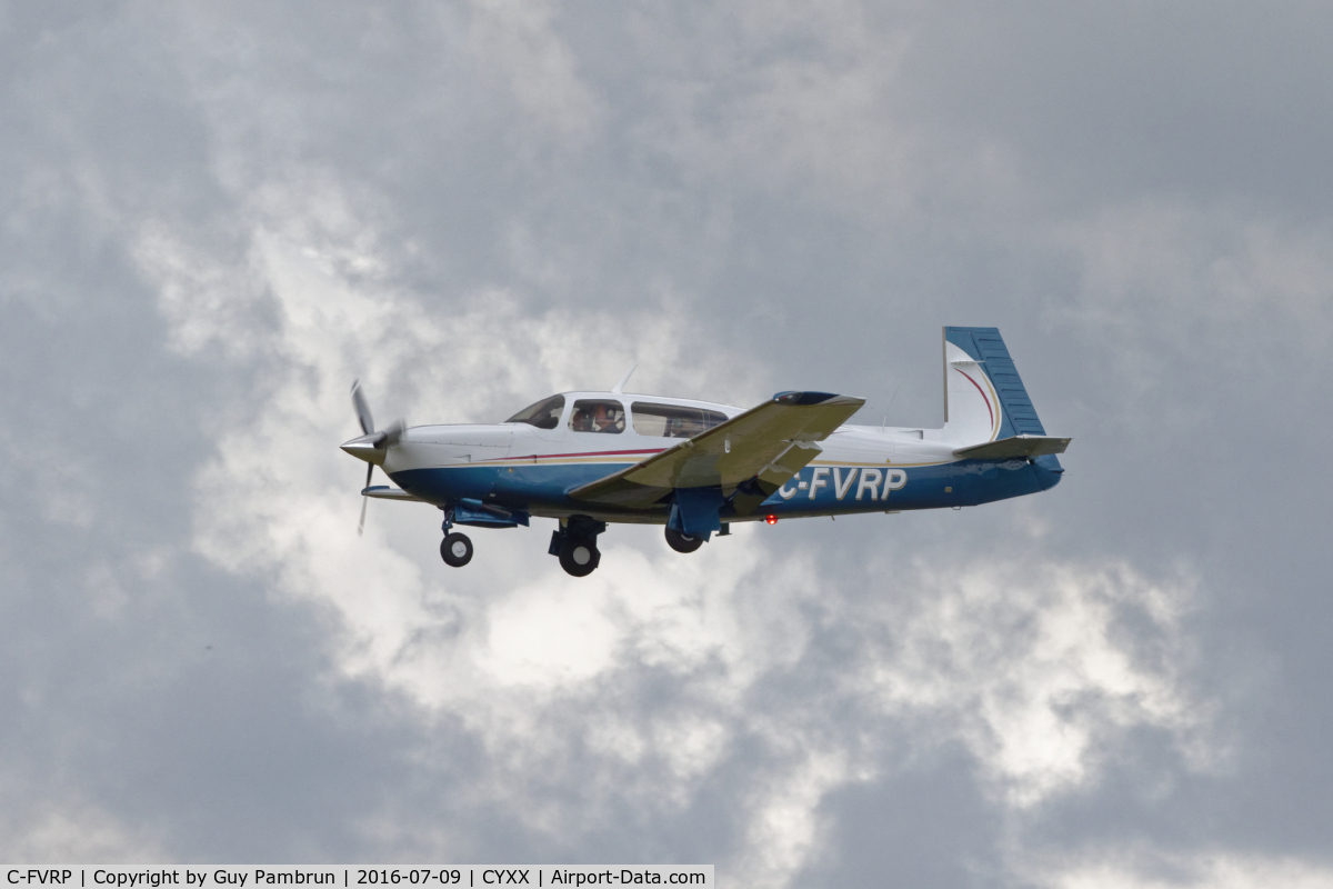 C-FVRP, 2004 Mooney M20R Ovation C/N 29-0344, Landing