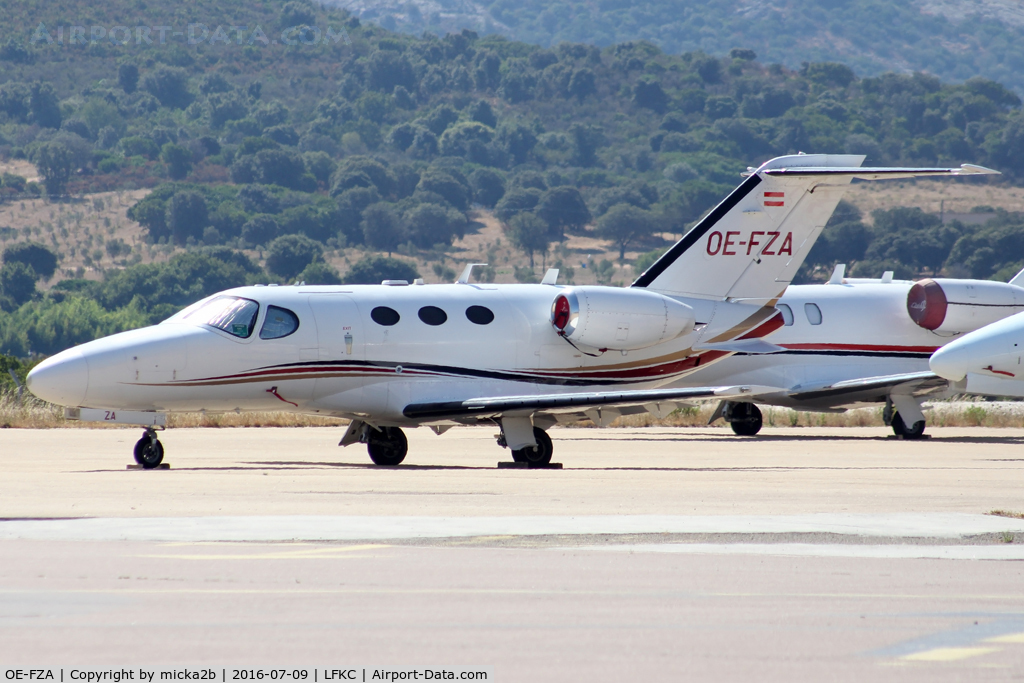 OE-FZA, 2008 Cessna 510 Citation Mustang Citation Mustang C/N 510-0144, Parked