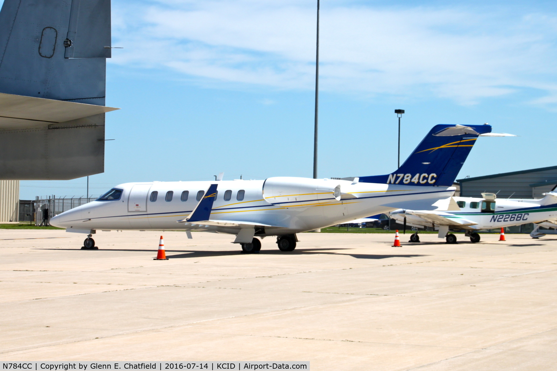 N784CC, 2006 Learjet Inc 45 C/N 2052, On the Signature Ramp