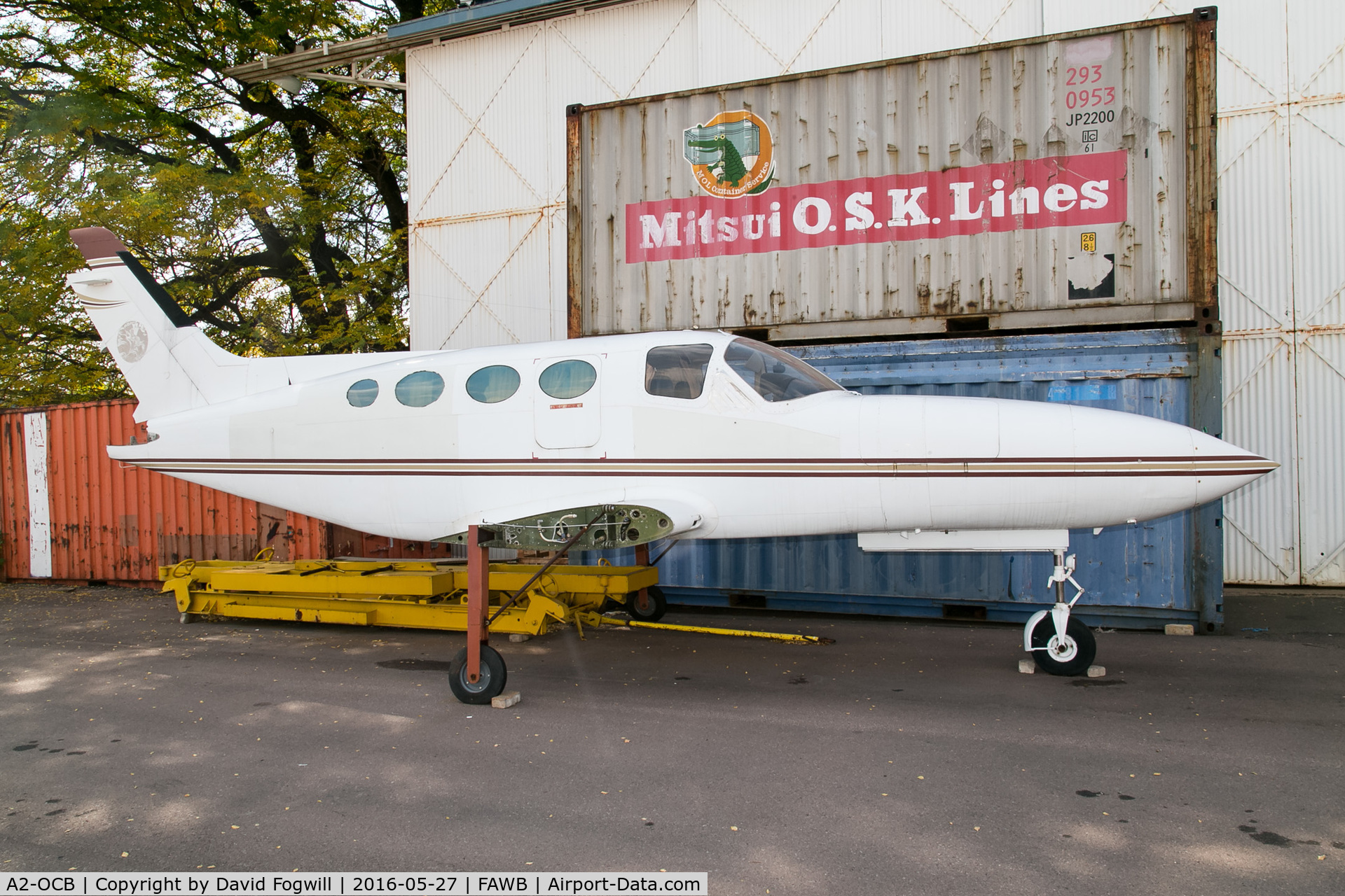 A2-OCB, 1972 Cessna 421B Golden Eagle C/N 421B0250, Possibly for conversion to single turboprop.