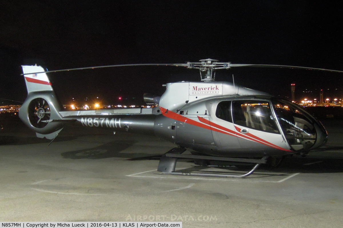 N857MH, 2008 Eurocopter EC-130B-4 (AS-350B-4) C/N 4457, At Vegas
