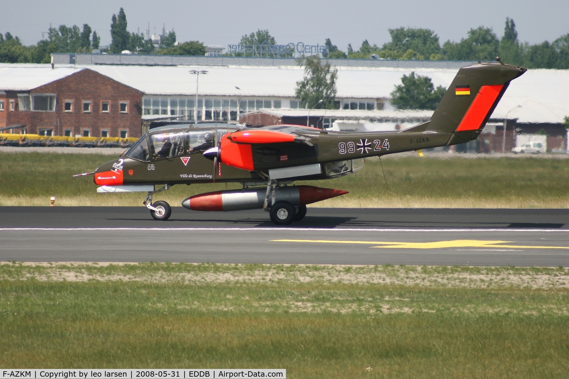 F-AZKM, 1971 North American OV-10B Bronco C/N 338-9 (305-65), Berlin Air Show 31.8.08