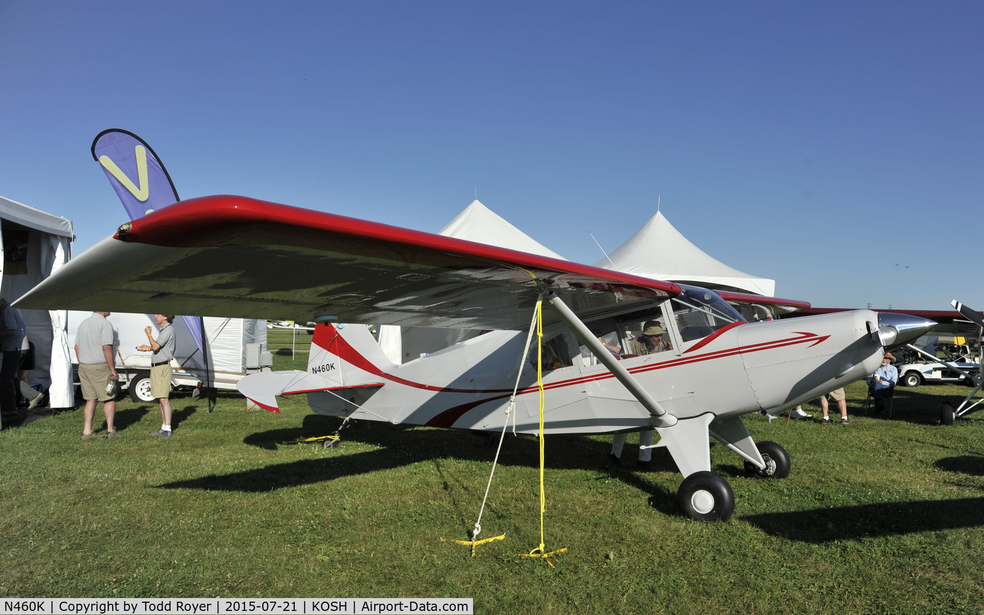 N460K, 2015 Avipro Bearhawk C/N 98-189/190-1045, Airventure 2015