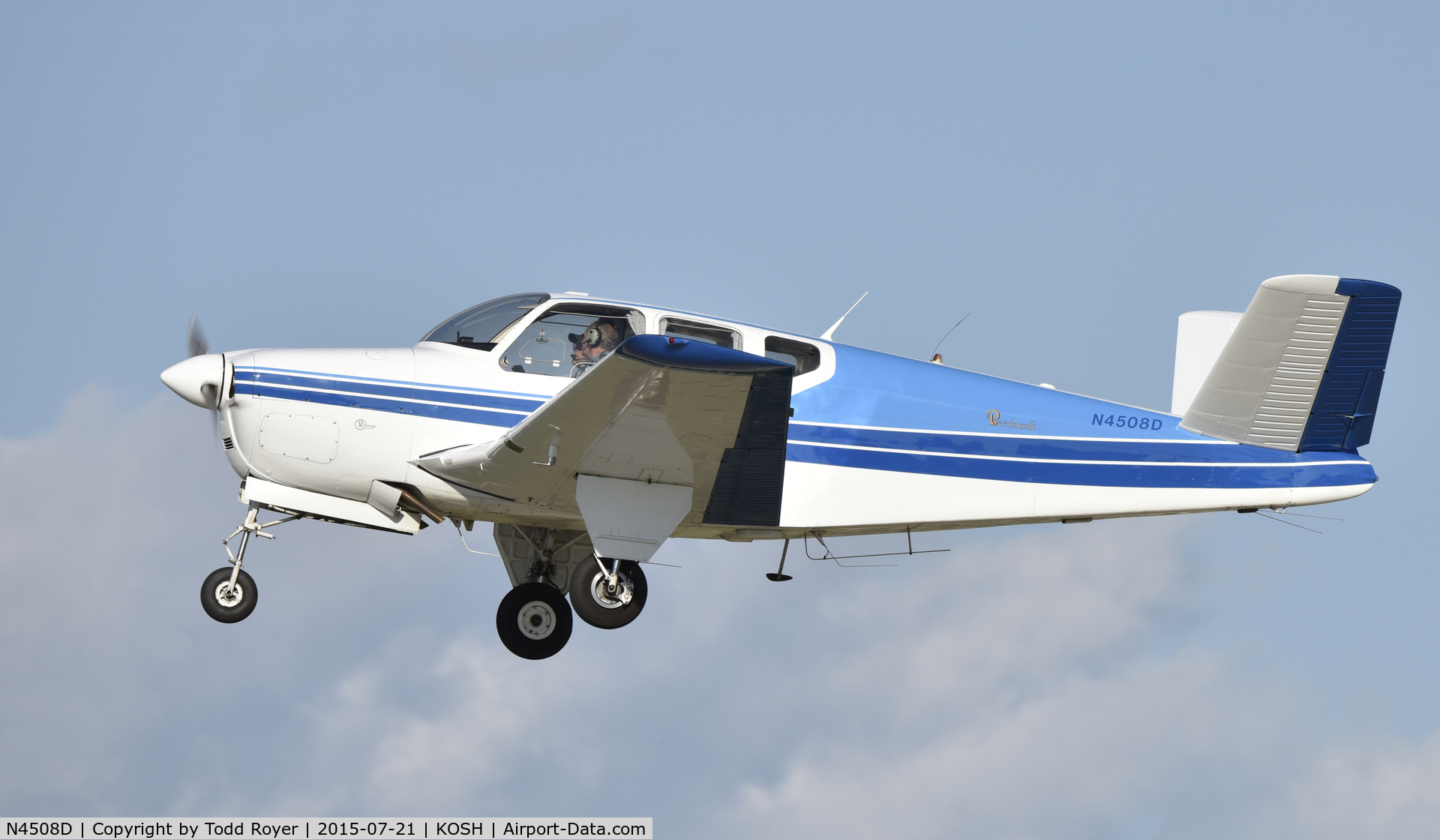 N4508D, 1956 Beech G35 Bonanza C/N D-4679, Airventure 2015
