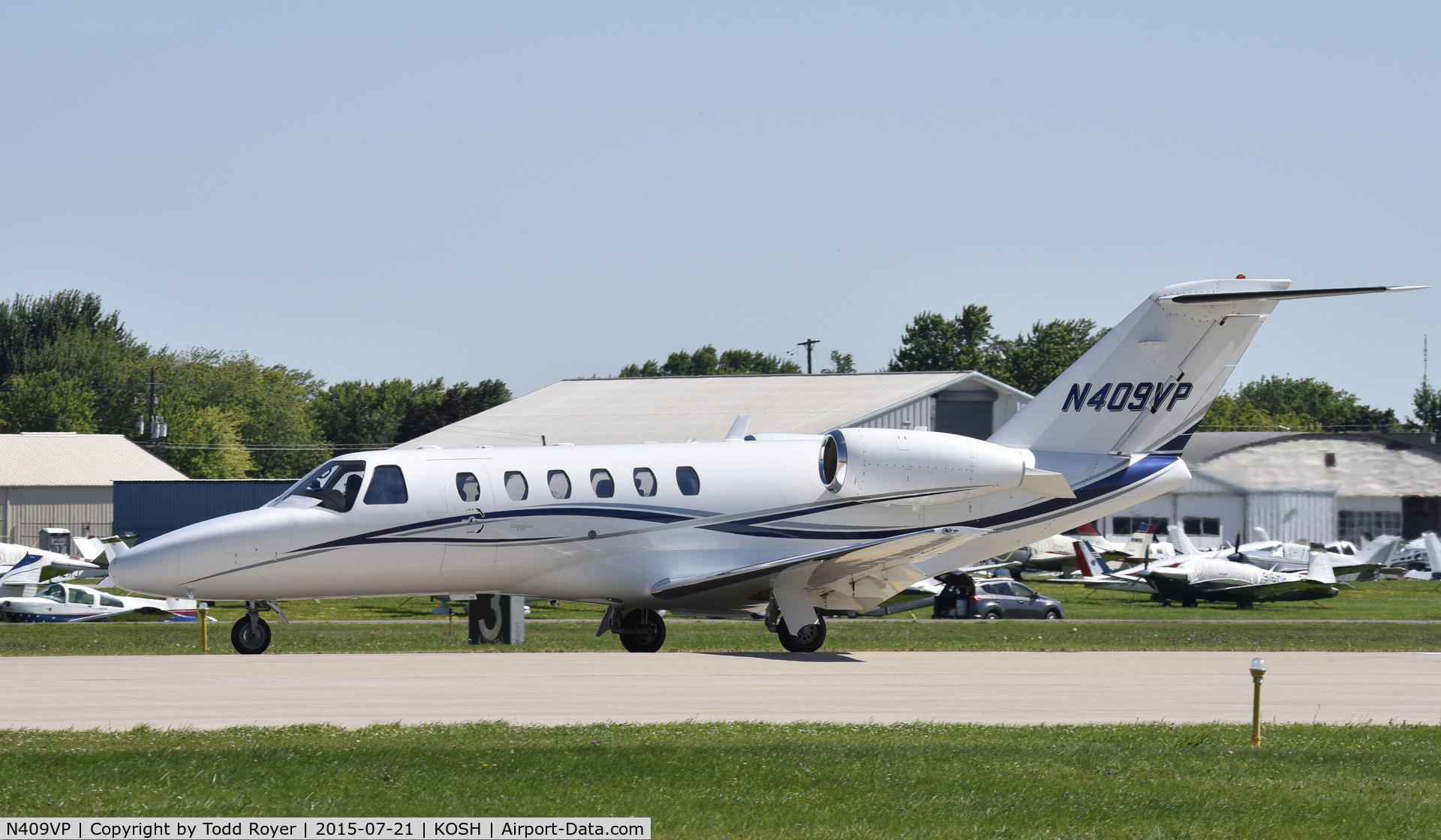 N409VP, 2008 Cessna 525A CitationJet CJ2+ C/N 525A0409, Airventure 2015
