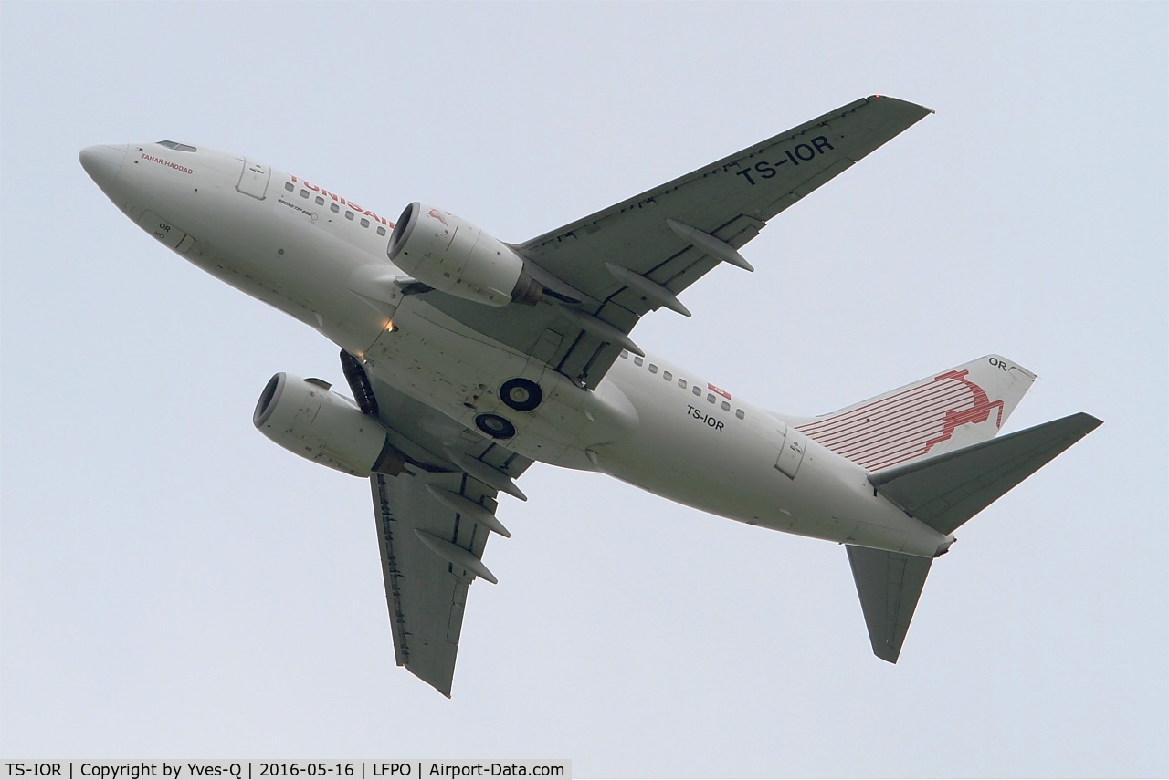 TS-IOR, 2001 Boeing 737-6H3 C/N 29502, Boeing 737-6H3, Take off rwy 24, Paris-Orly airport (LFPO-ORY)