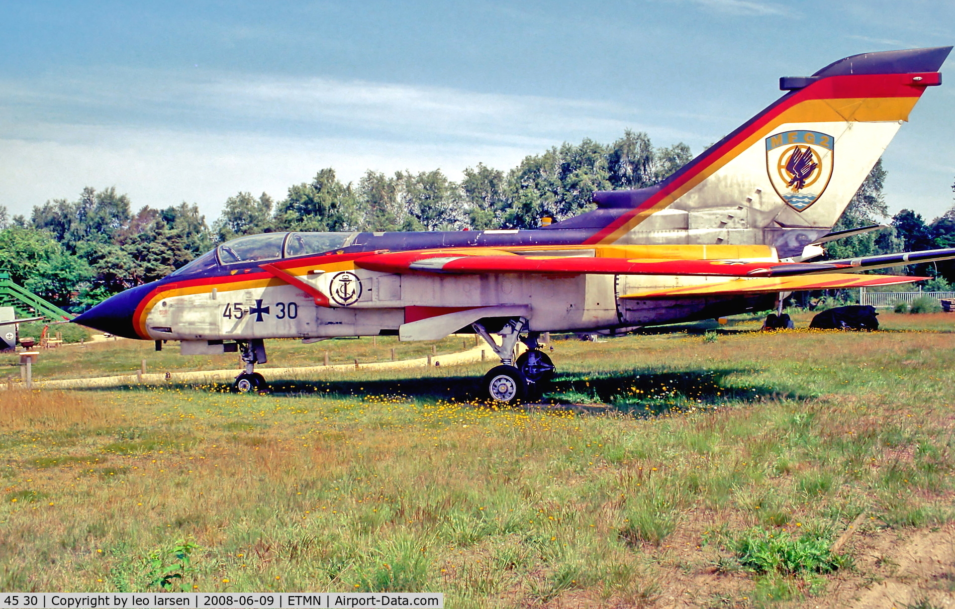 45 30, Panavia Tornado IDS C/N 577/GS178/4230, Nordholz Aeronautica Museum ETMN 9.6.08