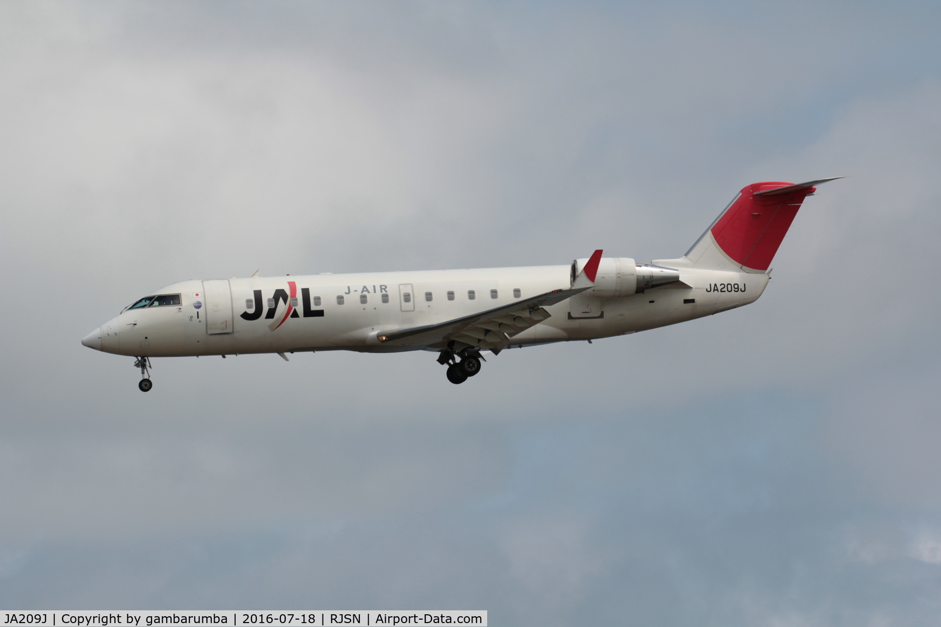 JA209J, 2006 Bombardier CRJ-200ER (CL-600-2B19) C/N 8062, JA209J