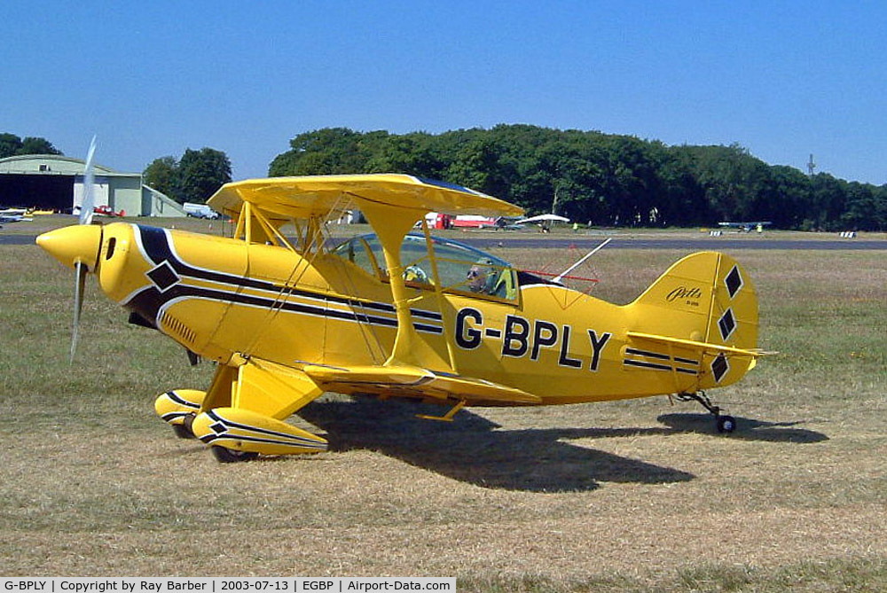 G-BPLY, 1988 Christen Pitts S-2B Special C/N 5149, Christen S-2B Special [5149] Kemble~G 13/07/2003