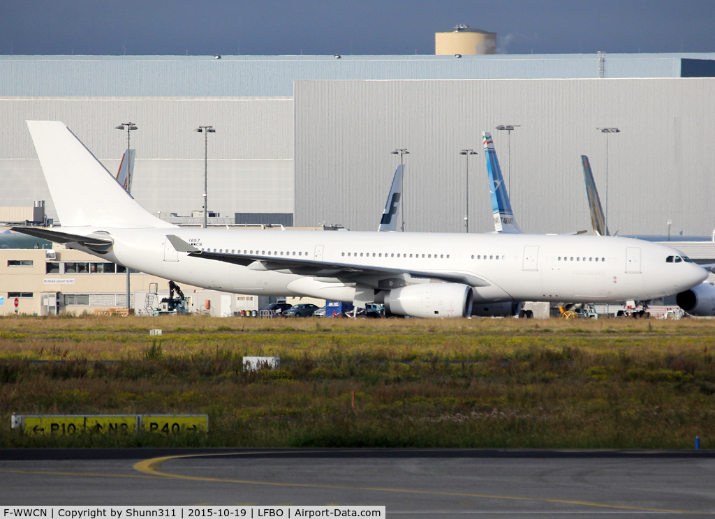 F-WWCN, 2015 Airbus A330-243 C/N 1657, C/n 1657 - To be PR-OCX but actually stored @ LETL as F-WJKG since December 2015