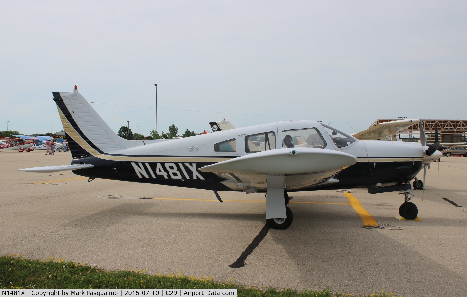 N1481X, 1975 Piper PA-28R-200 Cherokee Arrow C/N 28R-7535289, Piper PA-28R-200
