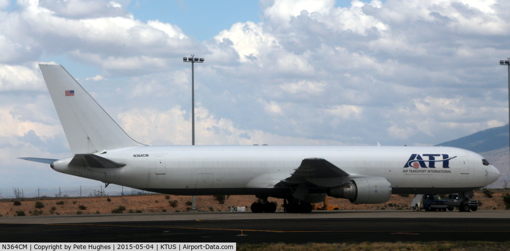 N364CM, 1989 Boeing 767-338/ER C/N 24531, N364CM Boeing 767 at Tucson