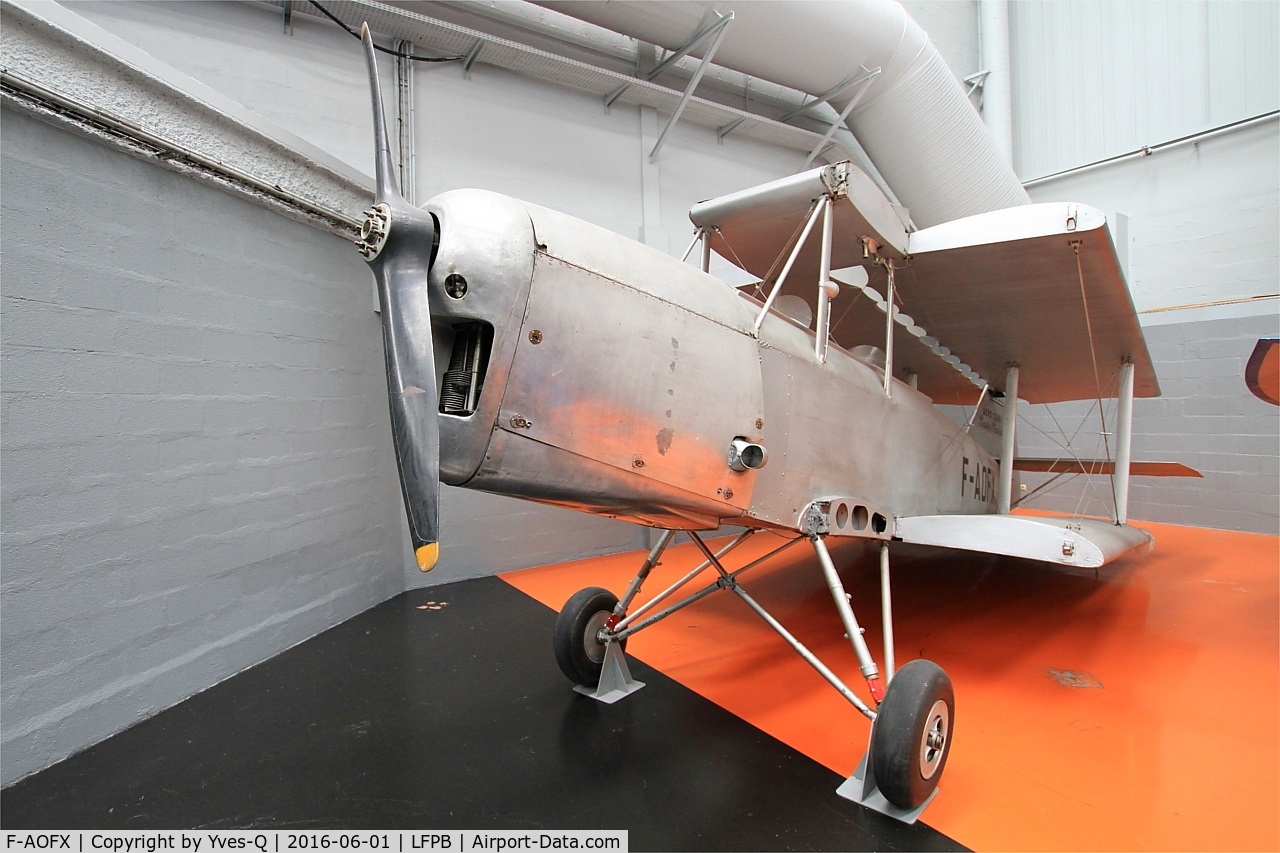F-AOFX, Caudron C.277R Luciole C/N 7156/14, Caudron C.277R Luciole, Exibited at Air & Space Museum Paris-Le Bourget (LFPB)