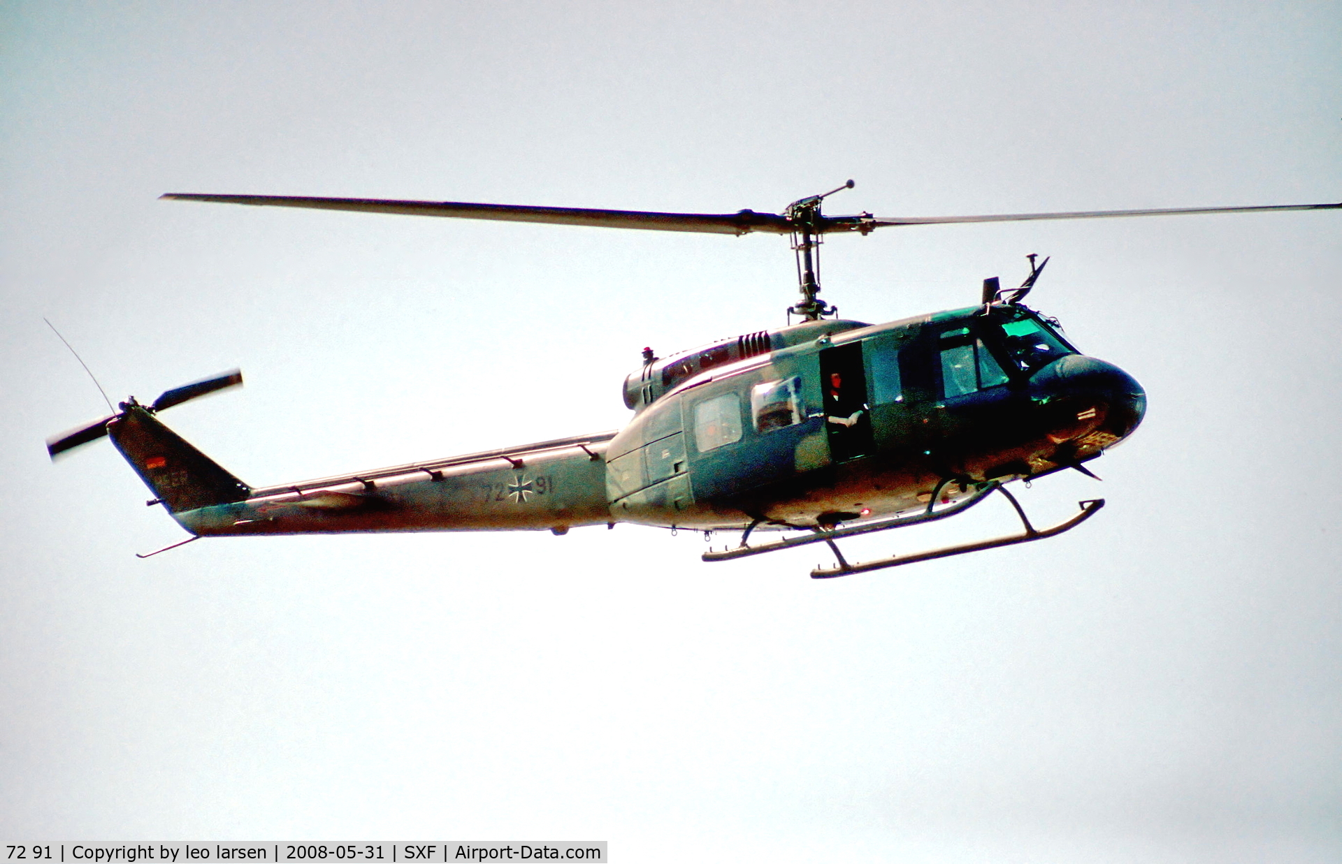 72 91, Bell (Dornier) UH-1D Iroquois (205) C/N 8411, Berlin Air Show 31.5.08