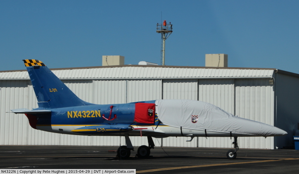 N4322N, 1984 Aero L-39C Albatros Albatros C/N 432907, NX43229 L39 at Deer Valley. Arizona