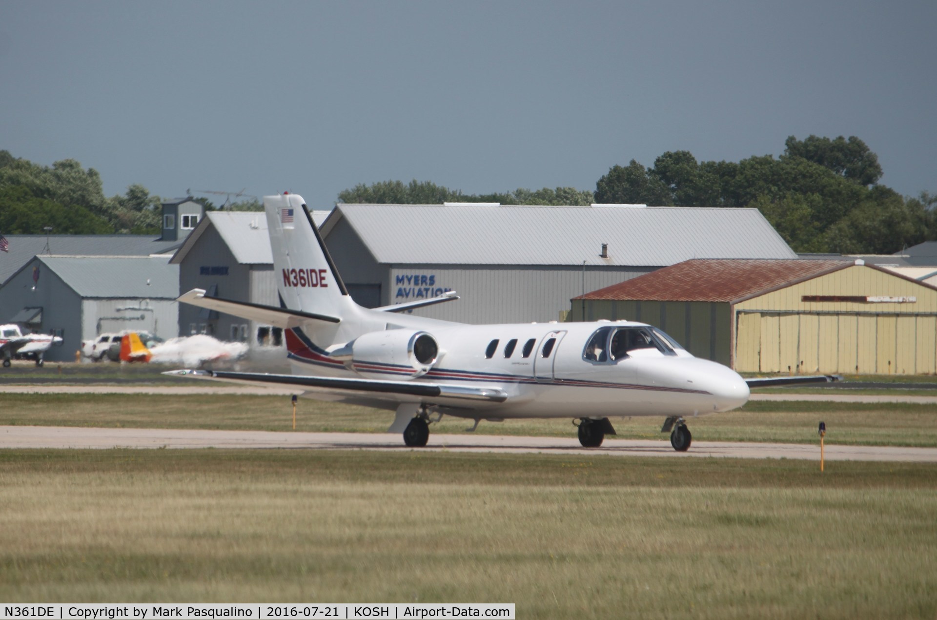 N361DE, 1985 Cessna 501 Citation I/SP C/N 501-0687, Cessna 501