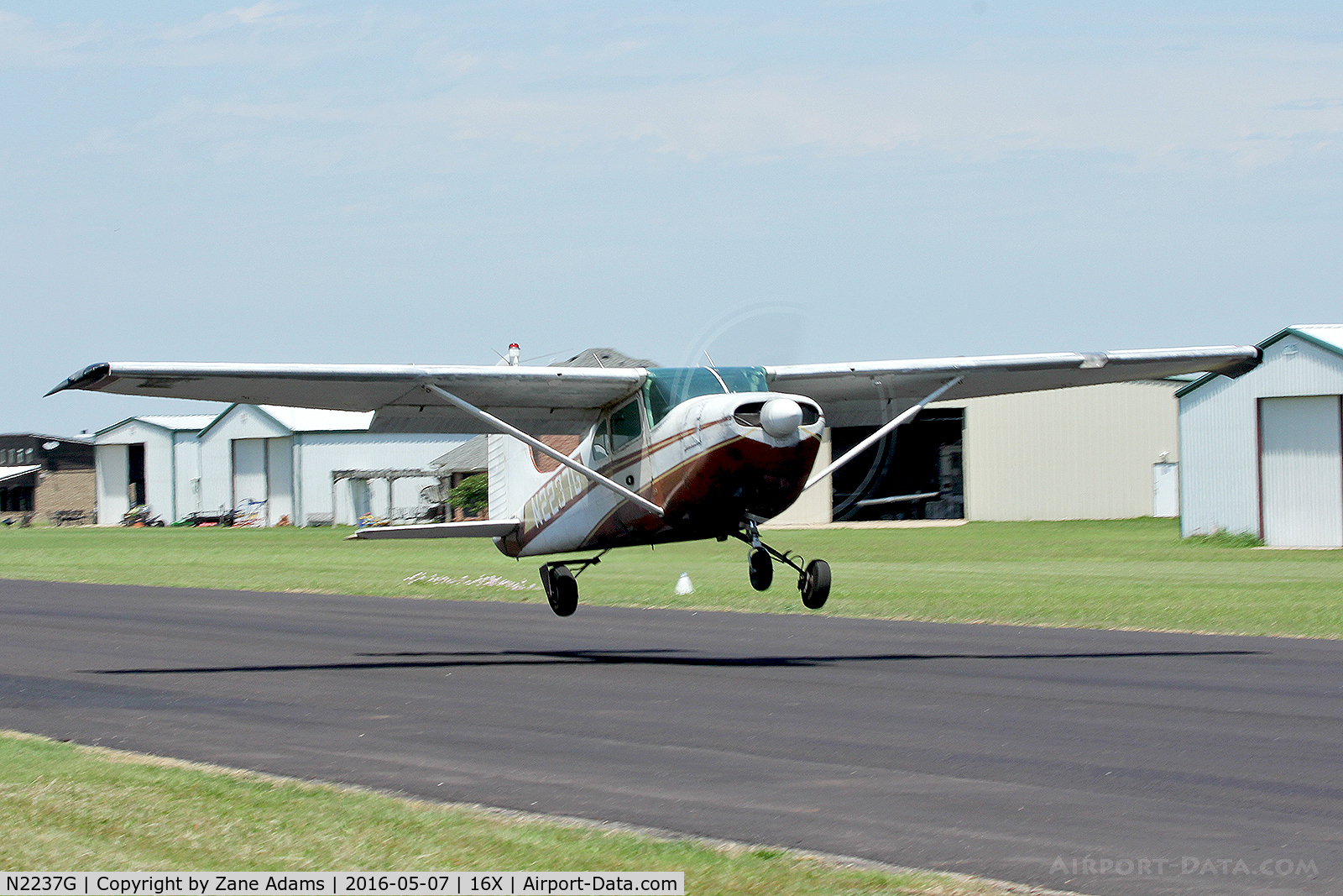 N2237G, 1958 Cessna 182A Skylane C/N 51537, At the 2016 Propwash Party