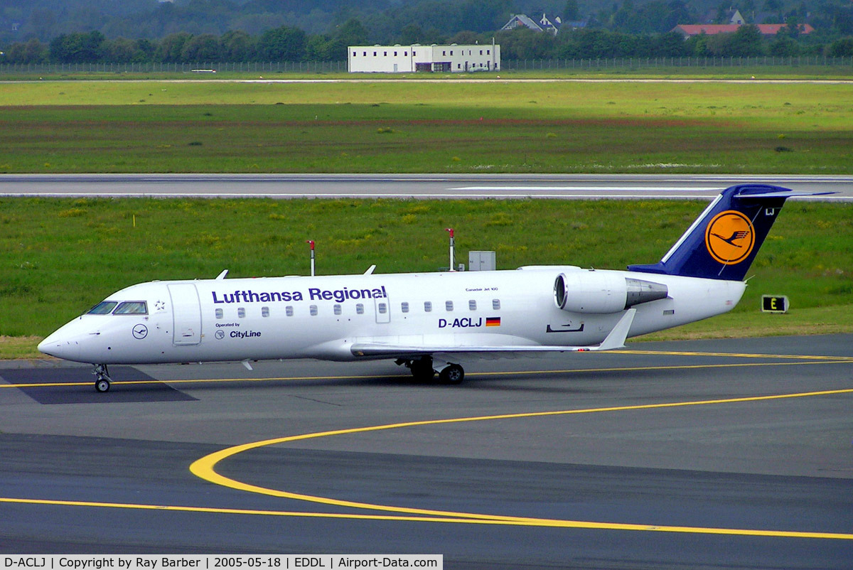 D-ACLJ, Canadair CRJ-100LR (CL-600-2B19) C/N 7021, Canadair CRJ-100LR [7021] (Lufthansa Regional) Dusseldorf~D 18/05/2006