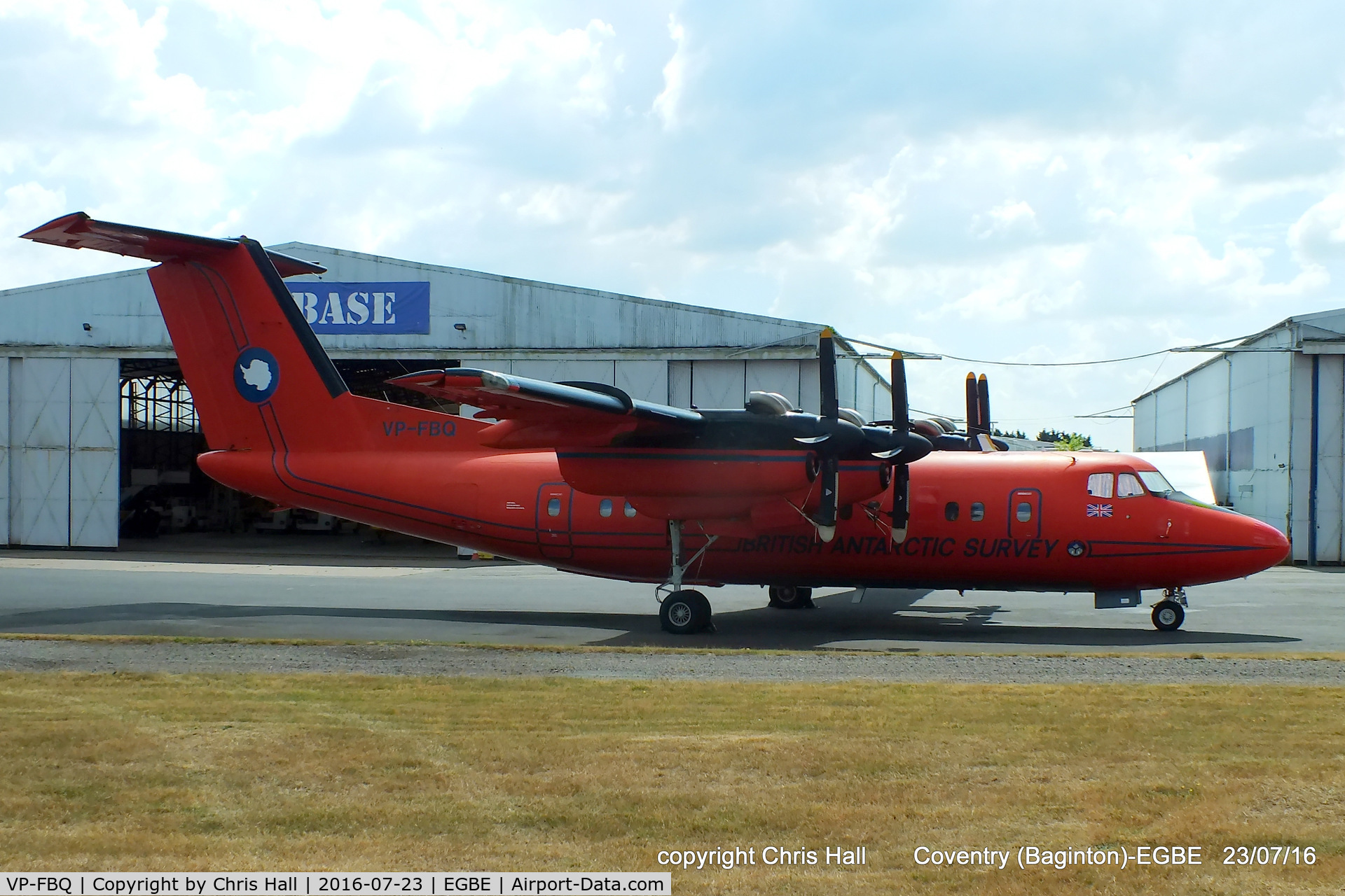 VP-FBQ, 1985 De Havilland Canada DHC-7-110 Dash 7 C/N 111, British Antarctic Survey