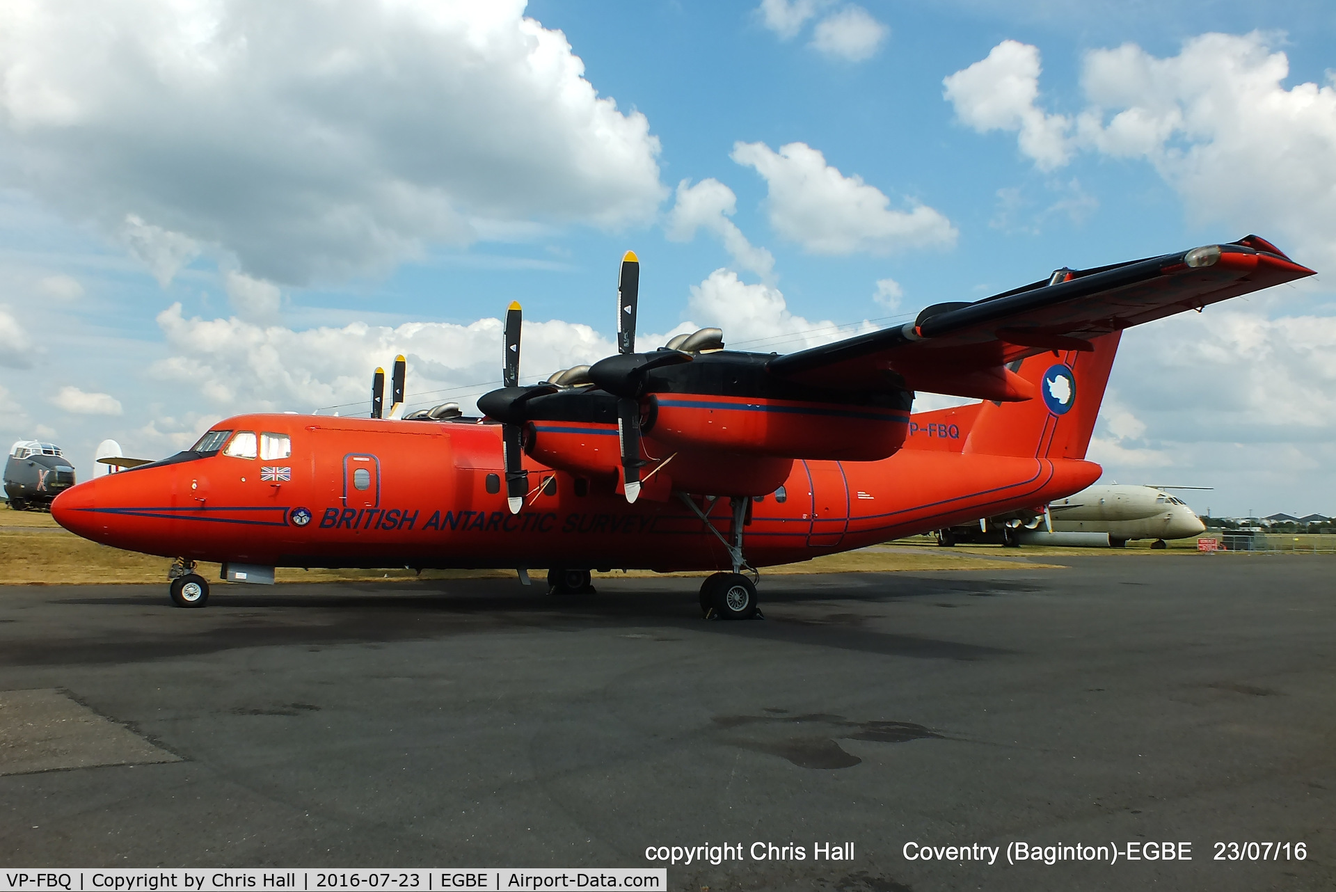 VP-FBQ, 1985 De Havilland Canada DHC-7-110 Dash 7 C/N 111, British Antarctic Survey