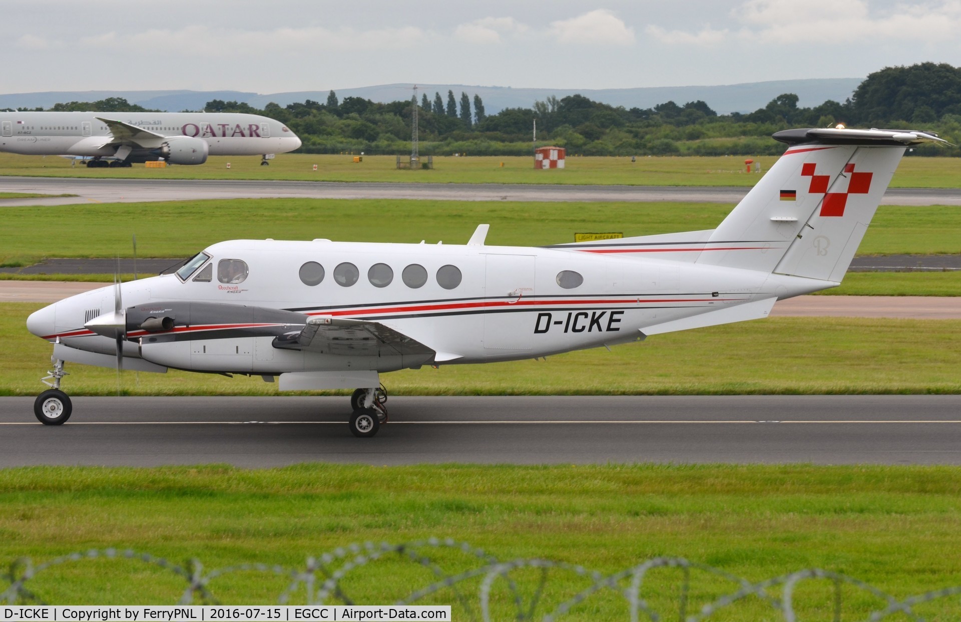 D-ICKE, 2009 Hawker Beechcraft B200GT King Air C/N BY-96, This Be200GT is new in in the German register.