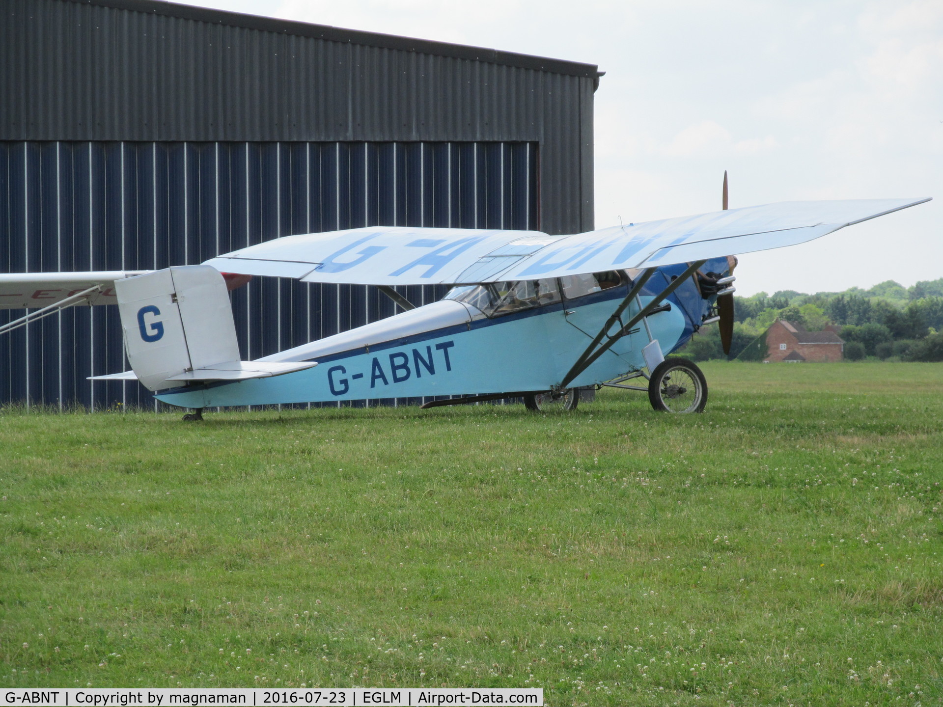 G-ABNT, 1931 Civilian Coupe 02 C/N 03, In line up of oldies at white waltham