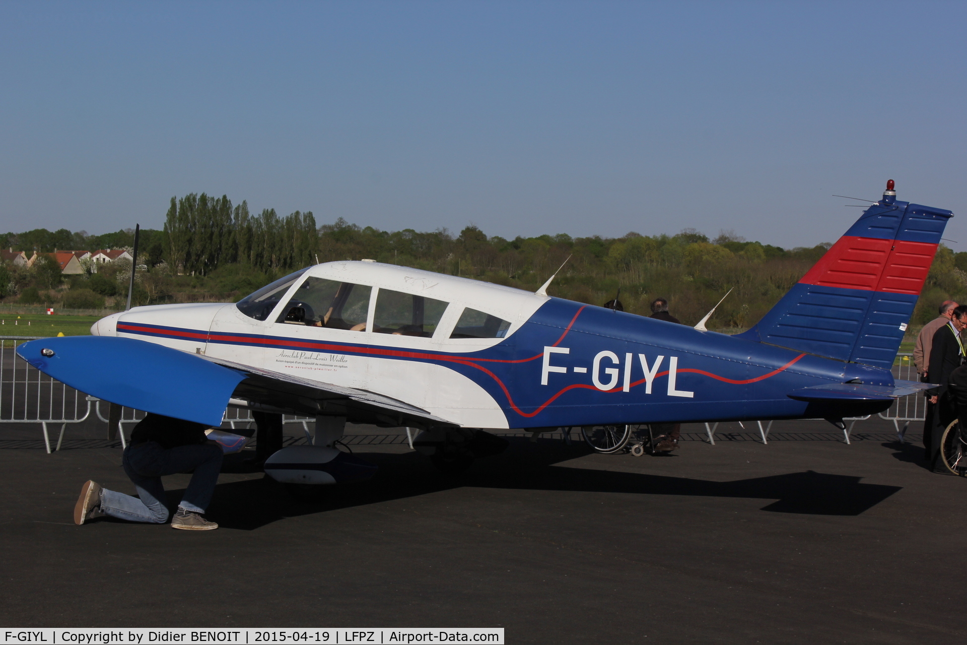 F-GIYL, Piper PA-28-180 Cherokee C/N 28-4540, Piper PA28-180