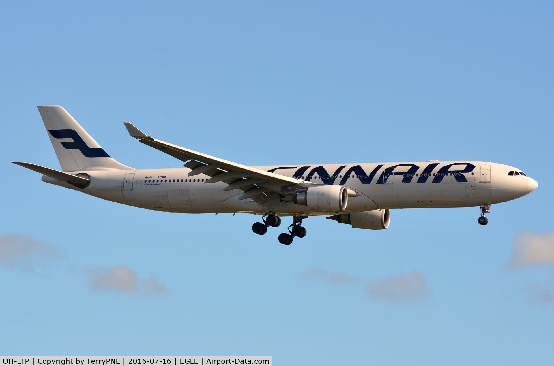 OH-LTP, 2009 Airbus A330-302X C/N 1023, Finnair A333 was a unexpected visit.