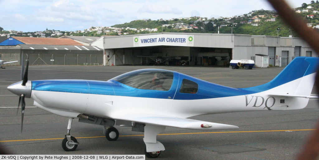 ZK-VDQ, Lancair 320 C/N 347, ZK-VDQ Lancair at Wellington, NZ